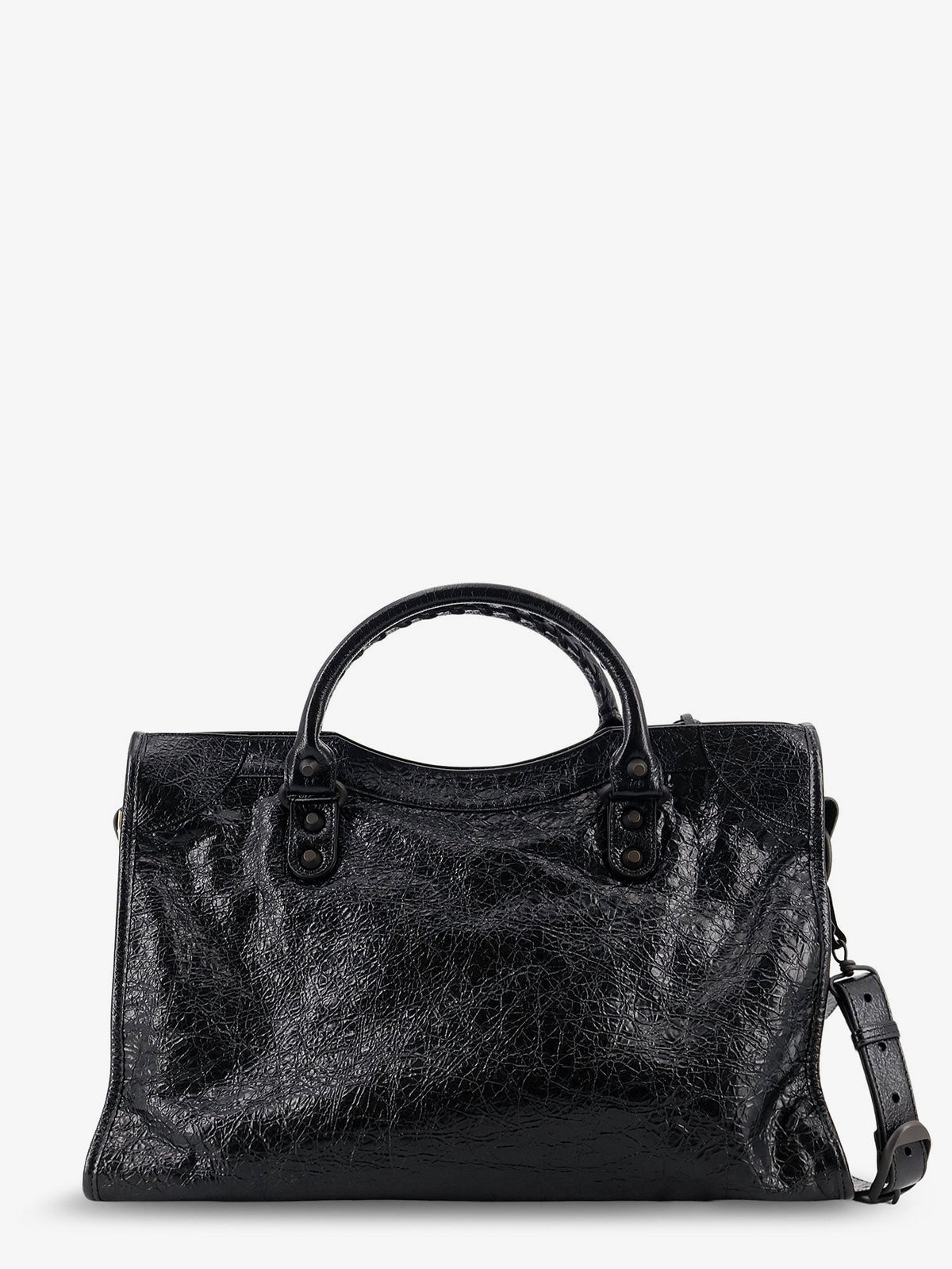 Balenciaga Le City Medium Leather Handbag