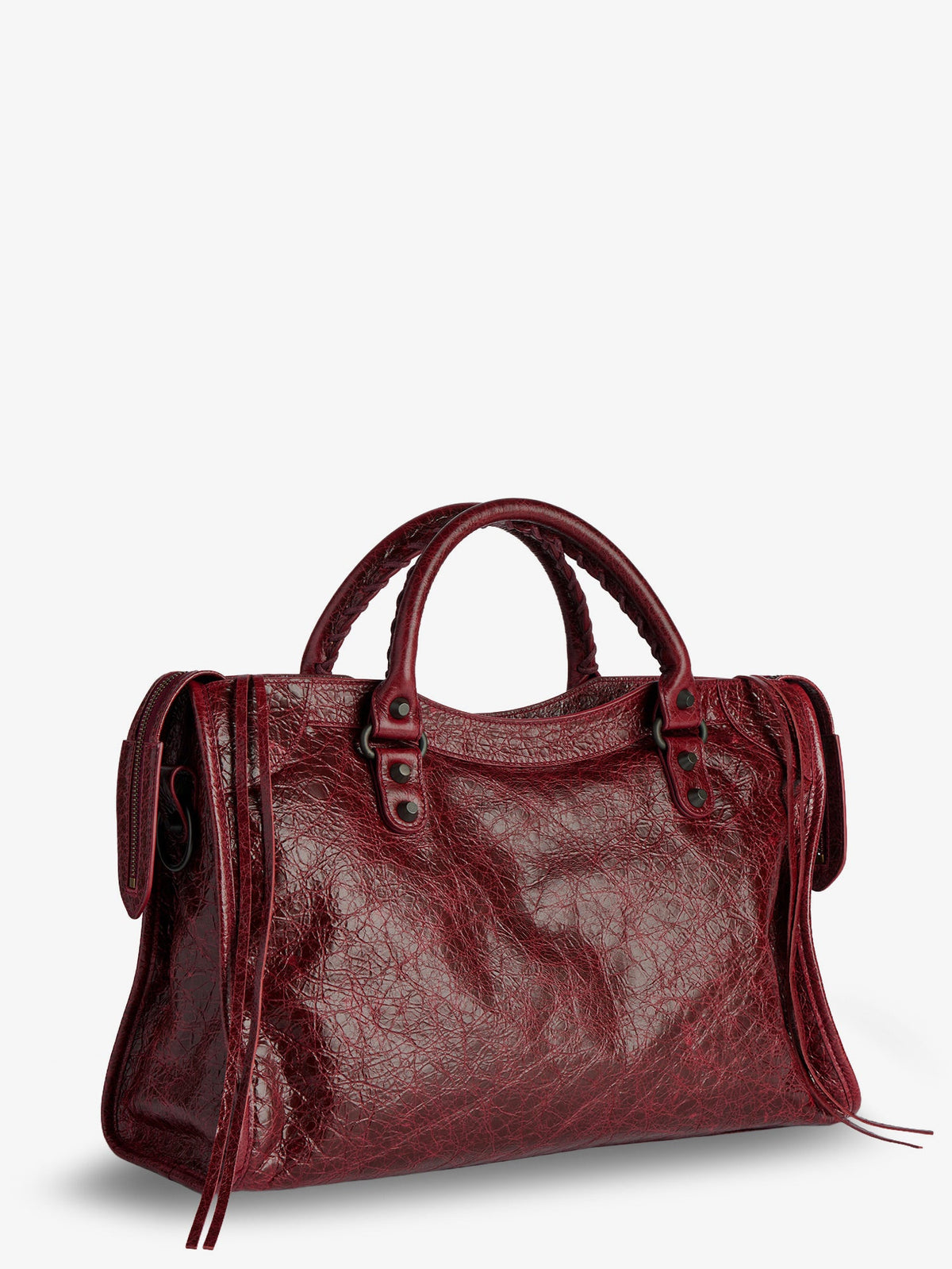 Balenciaga Le City Medium Leather Handbag
