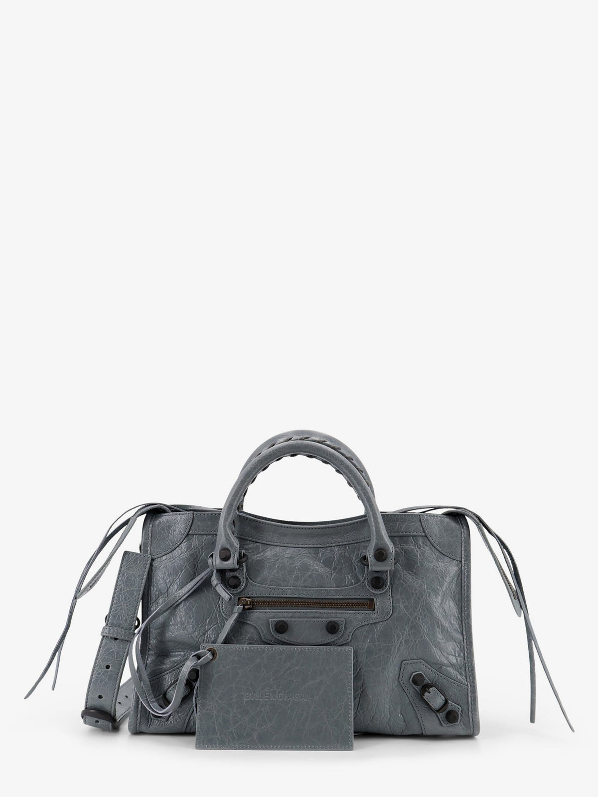 Balenciaga Le City Bag S Leather Crossbody Bag
