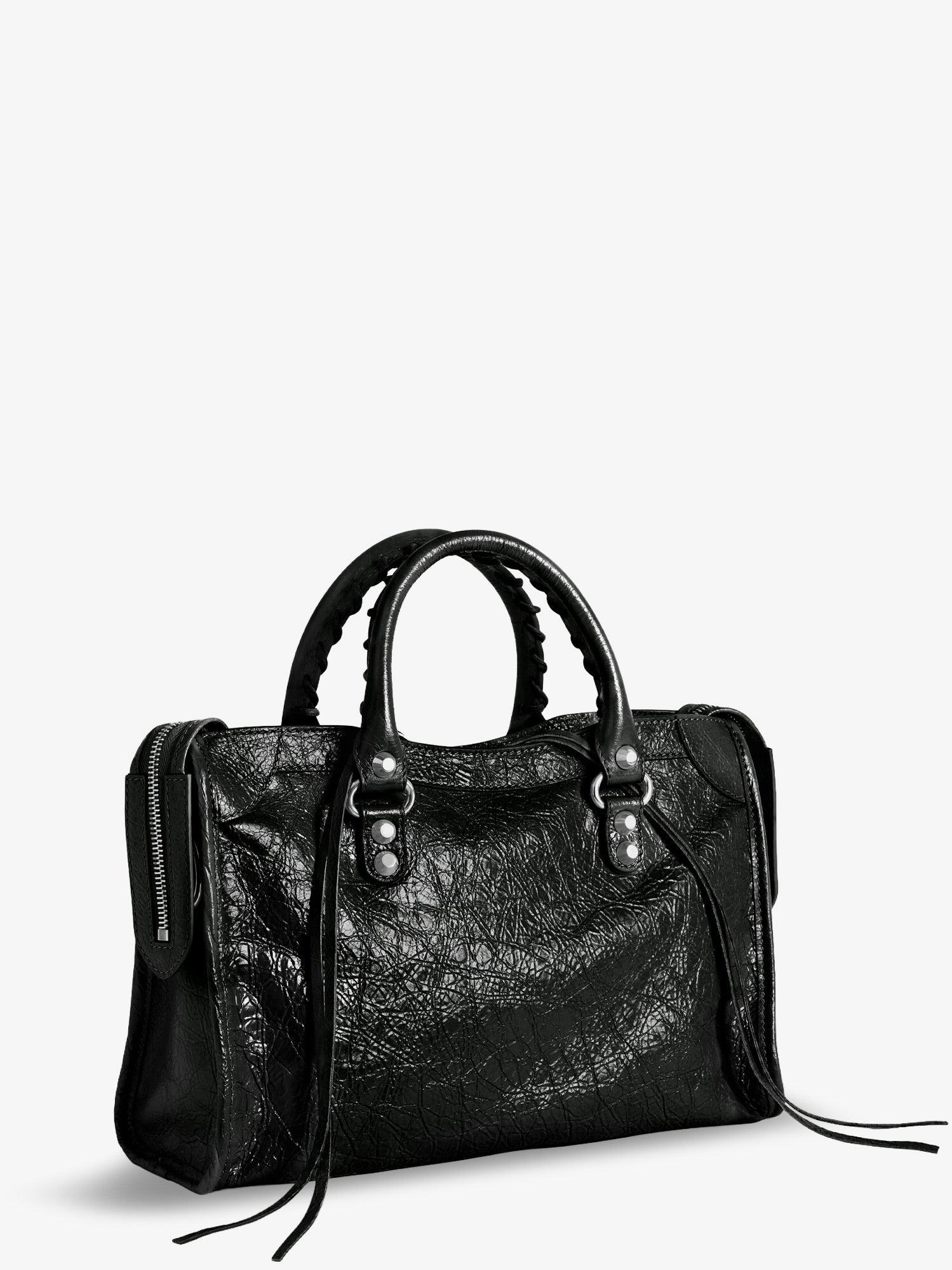 Balenciaga Le City Bag S Leather Shoulder Bag