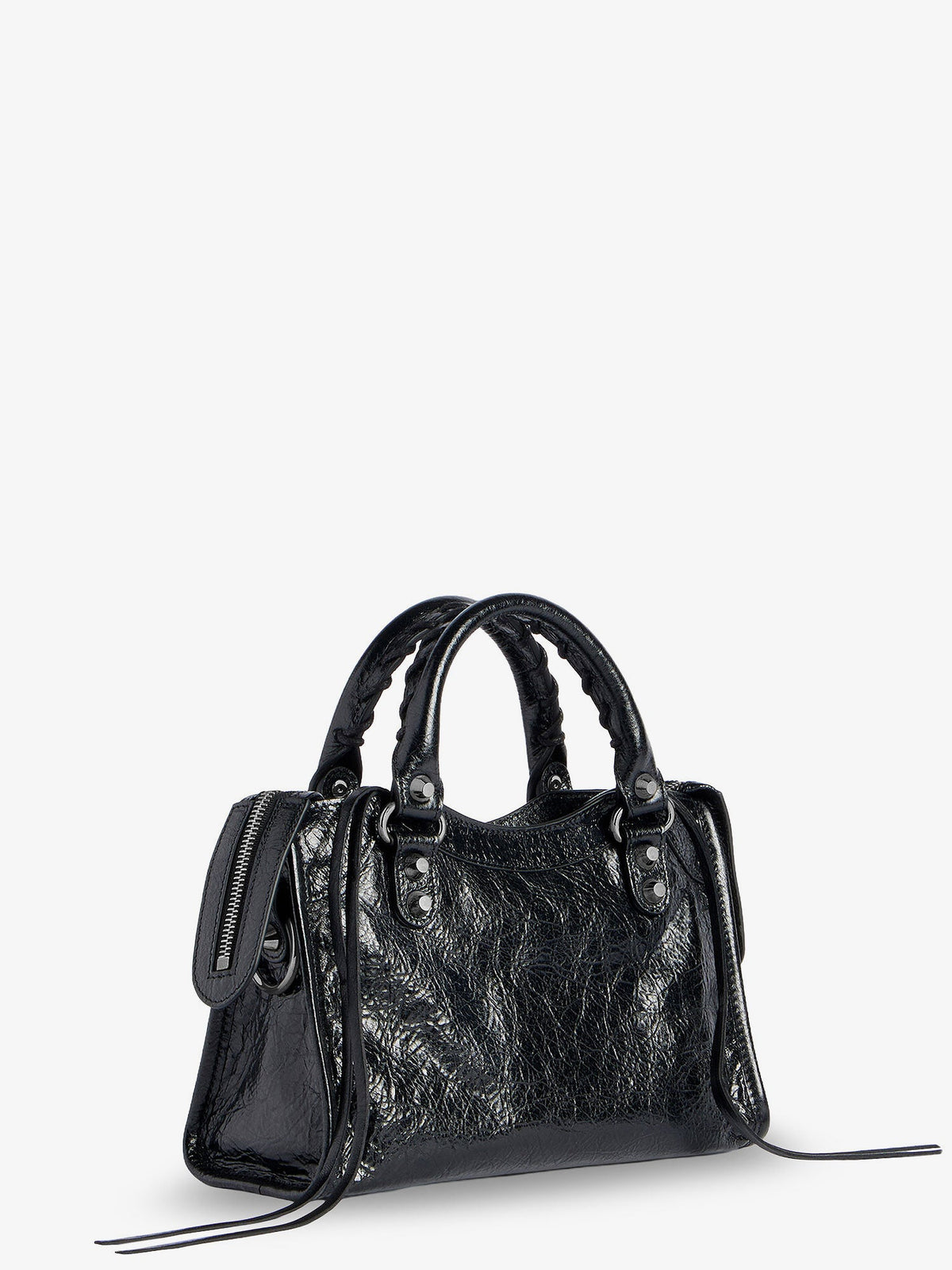 Balenciaga Le City Mini Arena Leather Handbag
