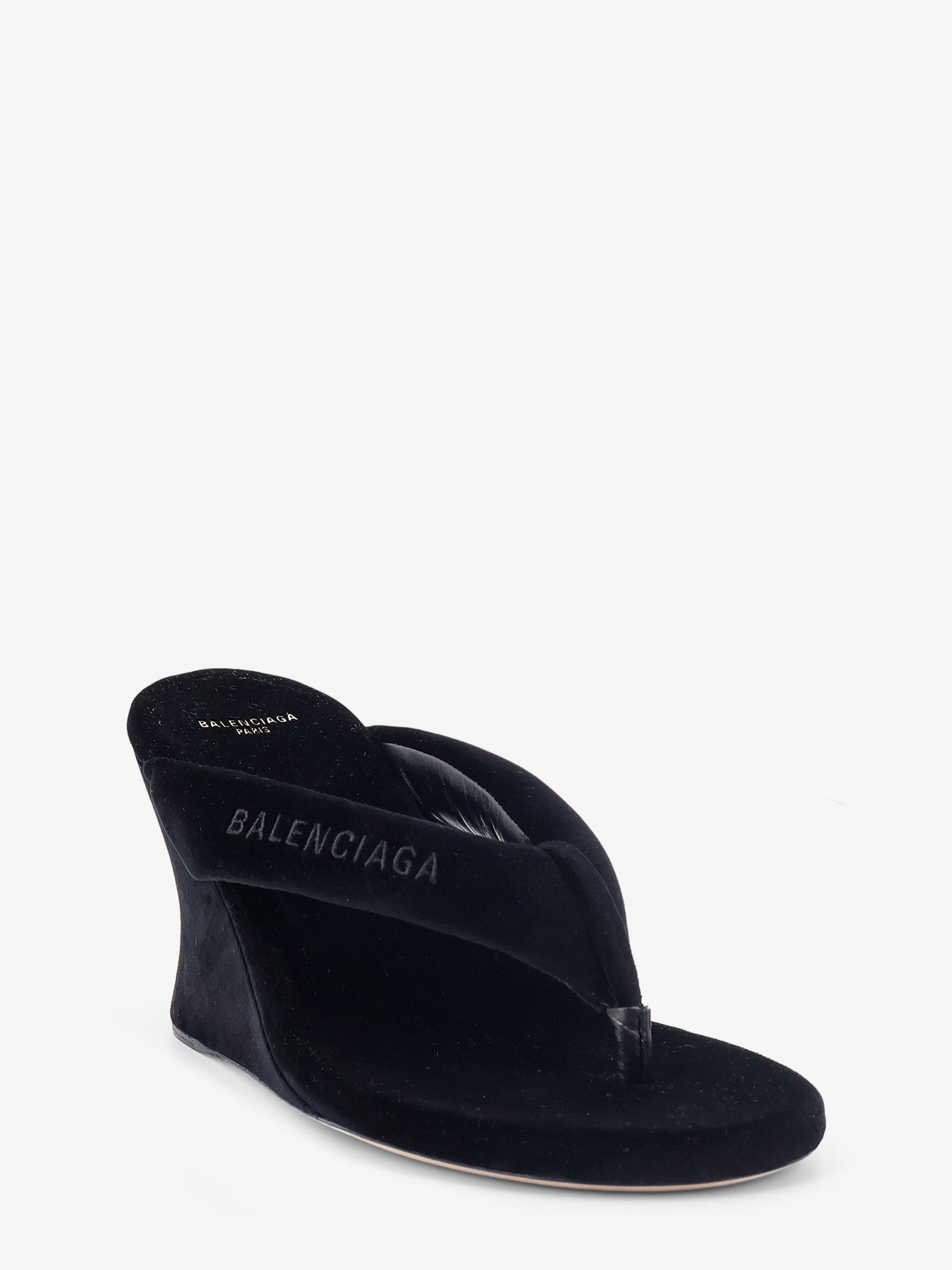 Balenciaga Gaeta Velvet Sandals