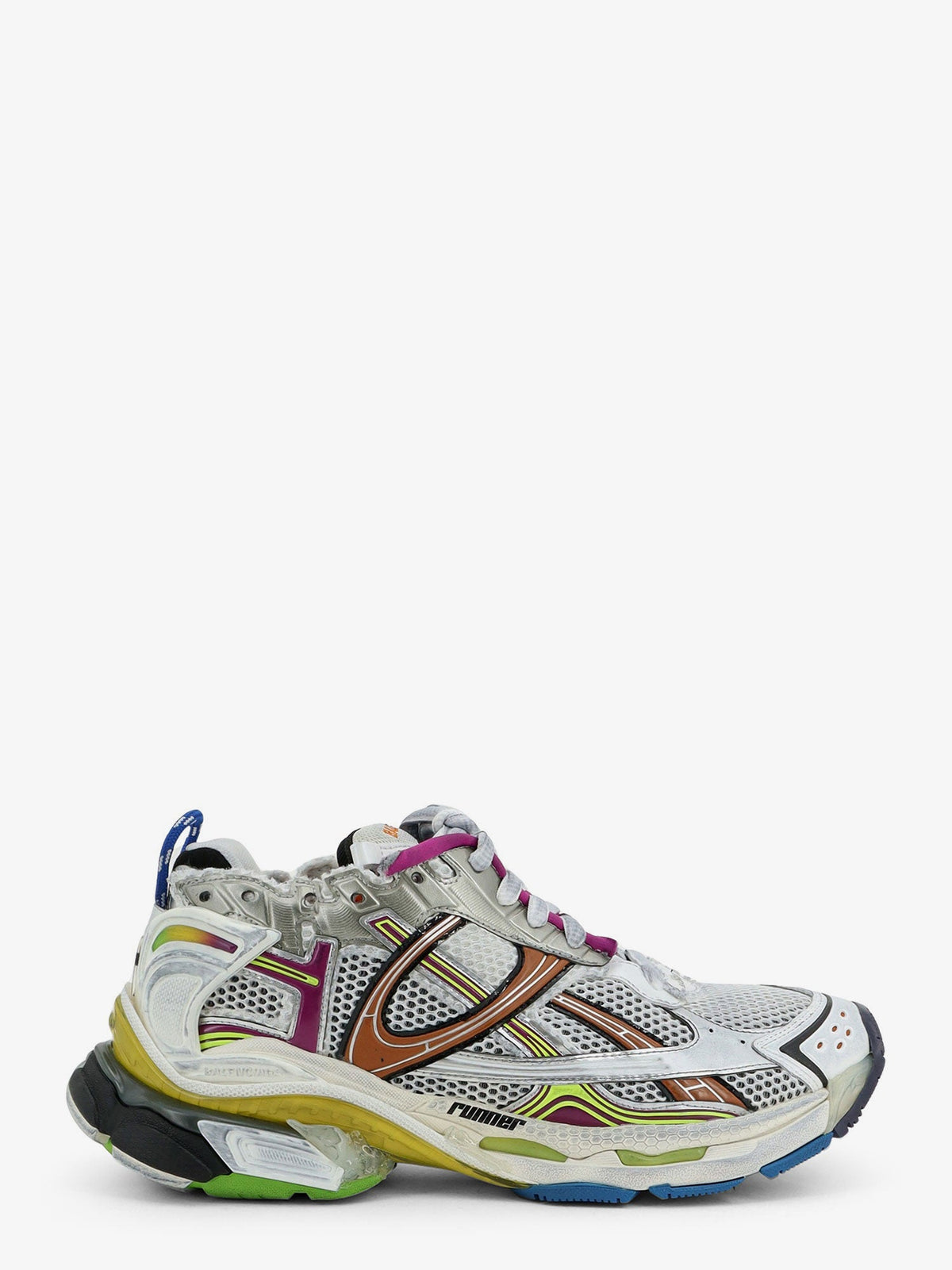 Balenciaga Runner Sneakers In Mesh And Nylon