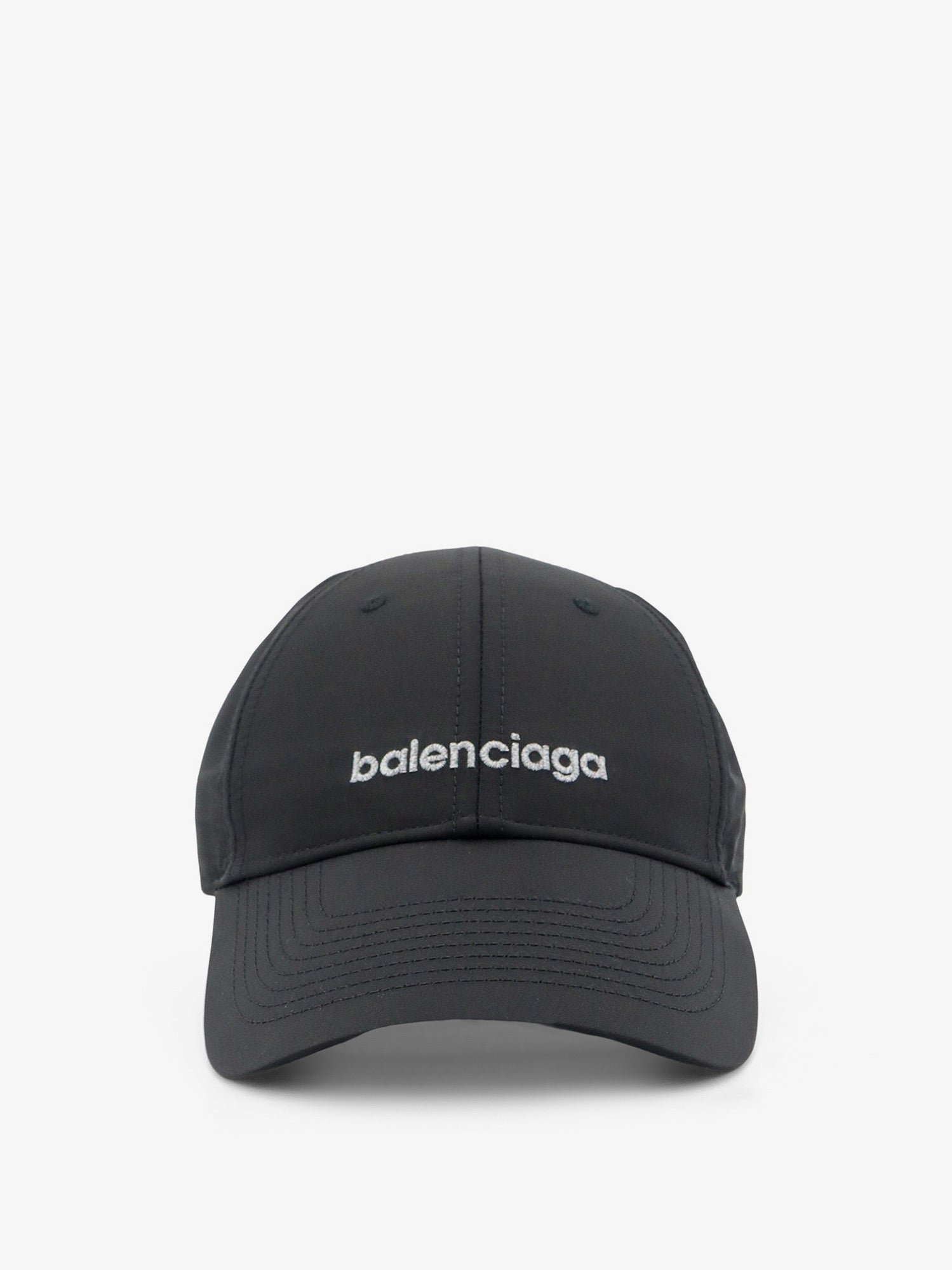 Balenciaga Techwear Technical Fabric Hat With Embroidered Lettering Logo
