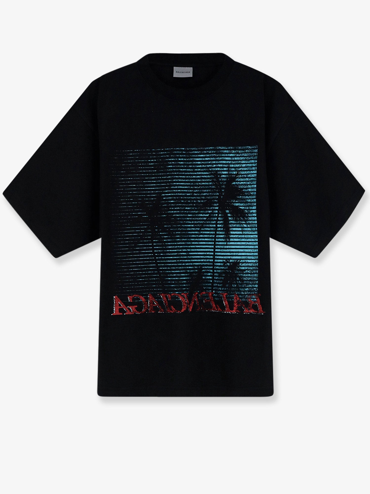 Balenciaga Cotton T-shirt With Front Print