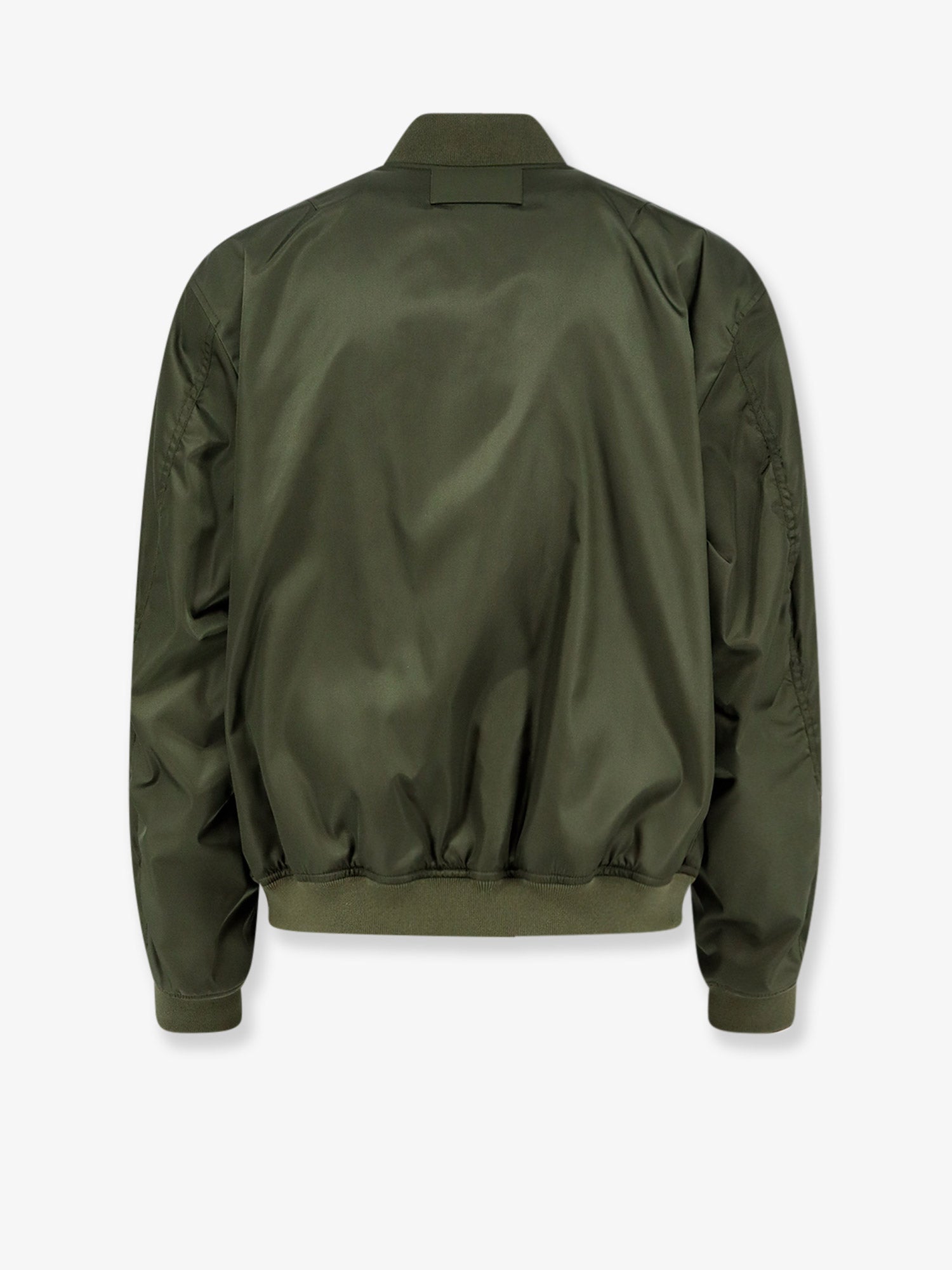 Balenciaga Nylon Bomber With Orange Lining