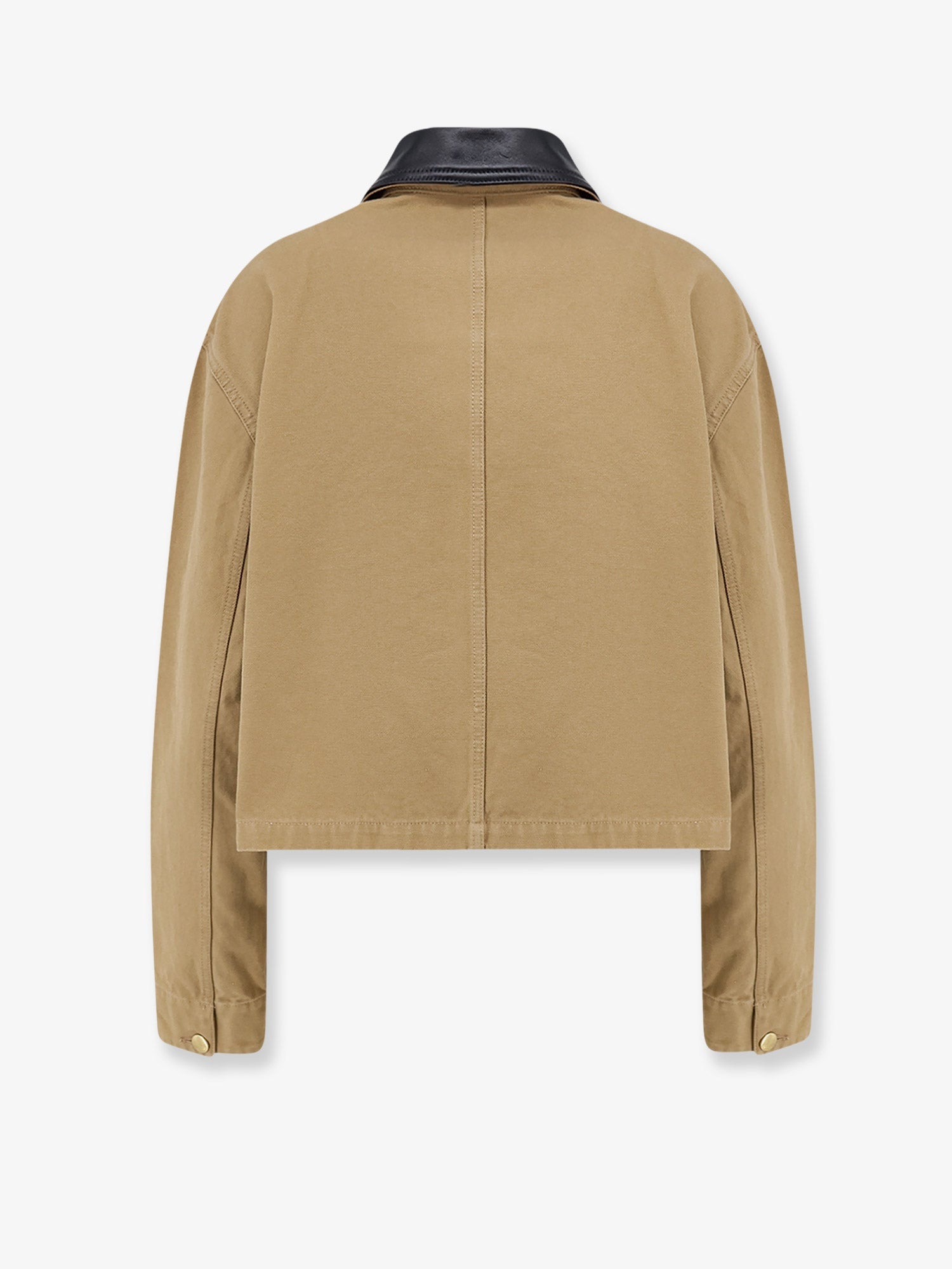 Balenciaga Workwear Cropped Canvas Jacket