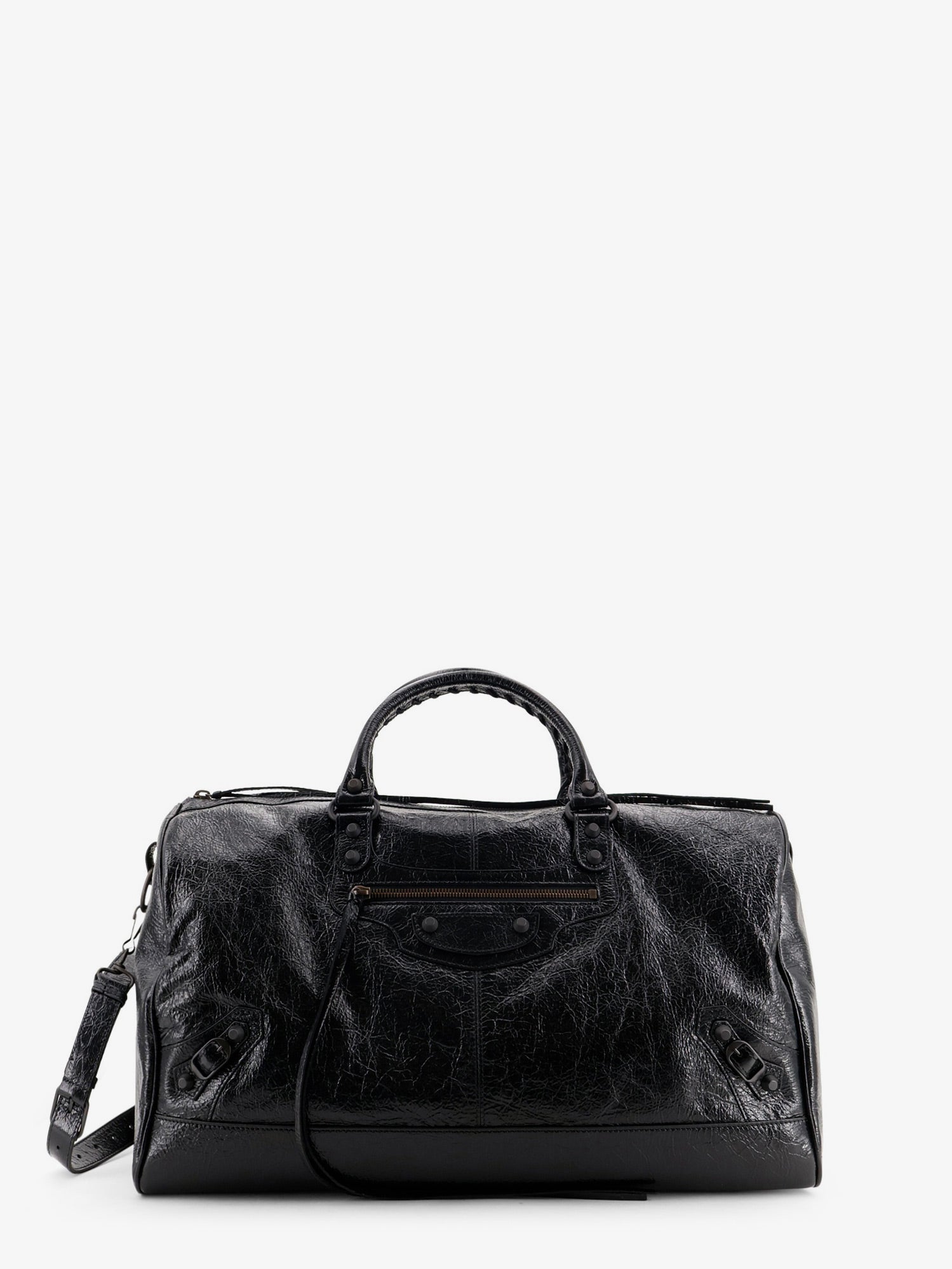 Balenciaga Le City Boston L Leather Handbag