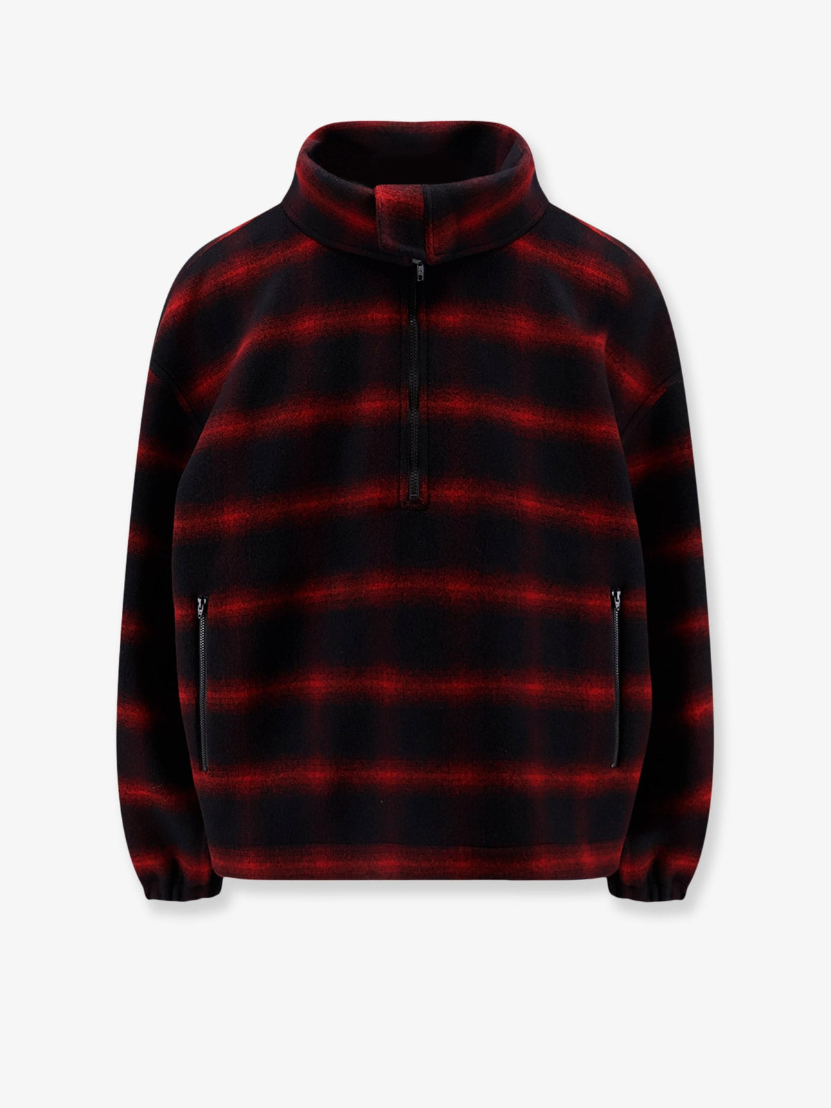 Balenciaga Slip-on Madras Wool Jacket