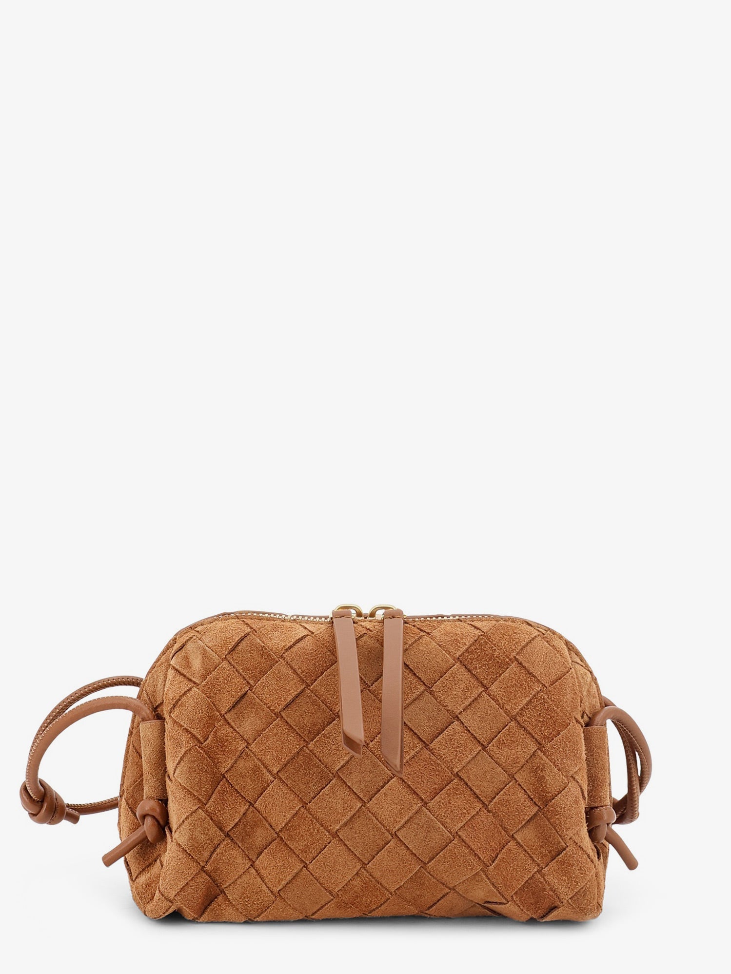 Bottega Veneta Pochette Concert Suede Crossbody Bag