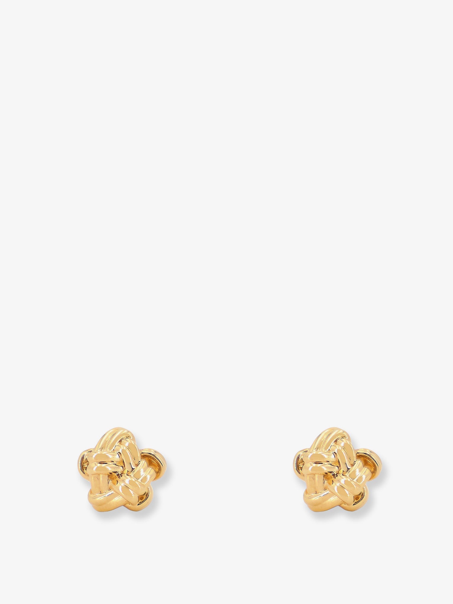 Bottega Veneta Brass Earrings