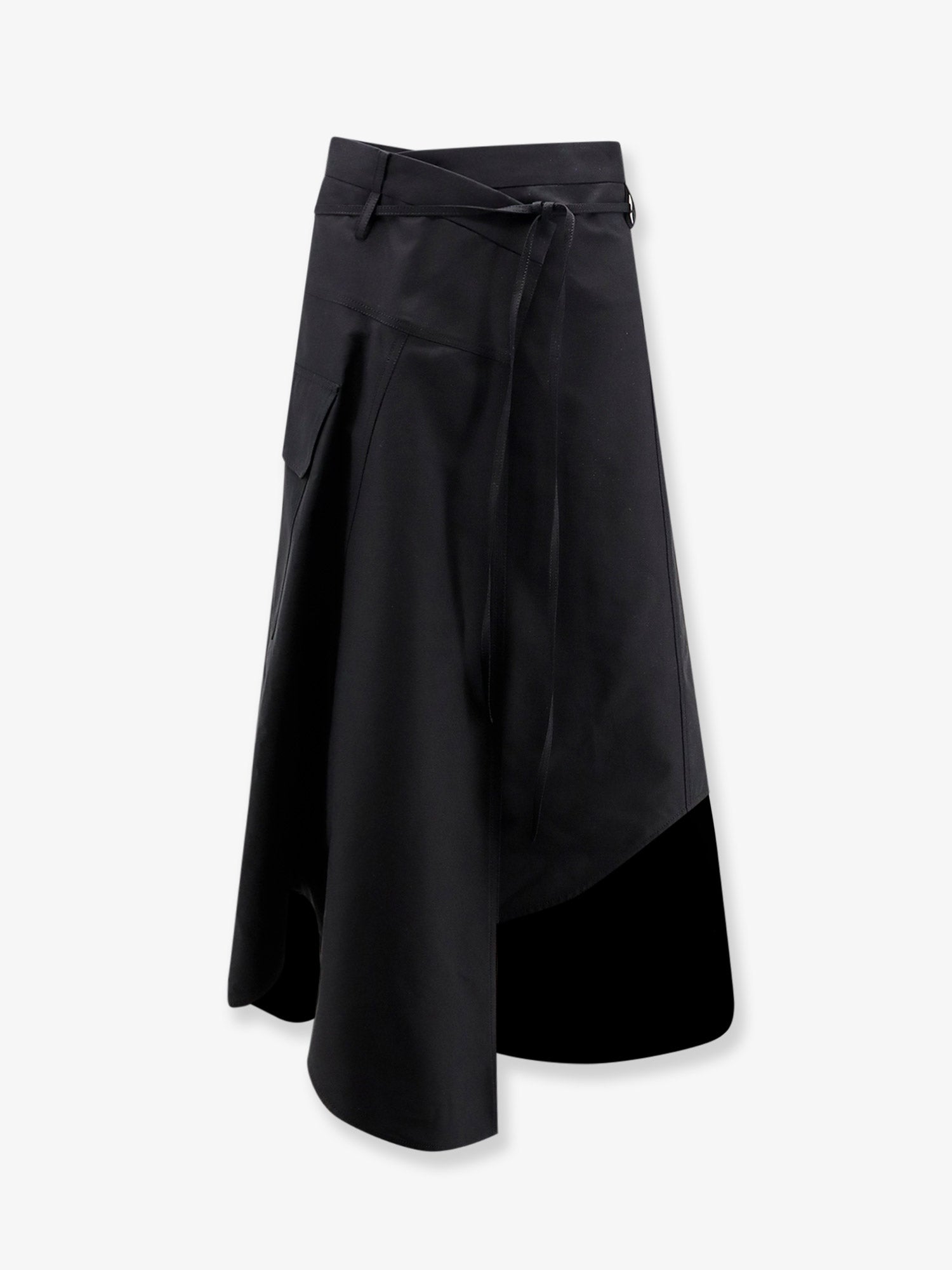 Bottega Veneta Compact Cotton Canvas Skirt