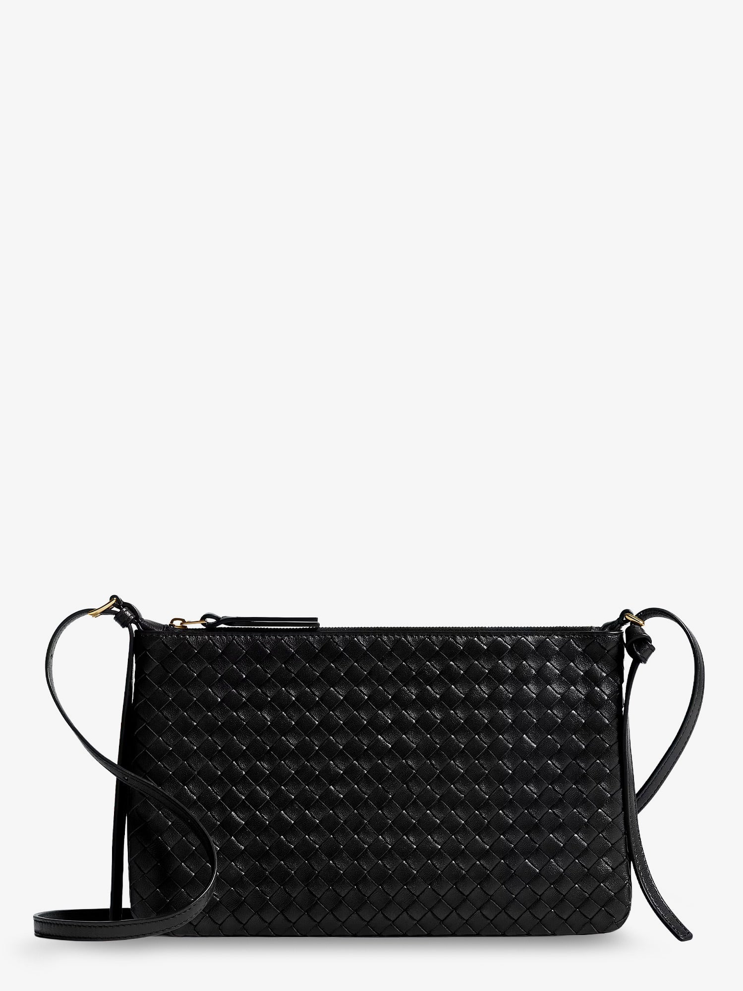 Bottega Veneta Pochette Intrecciato Piccolo Medium With Shoulder Strap