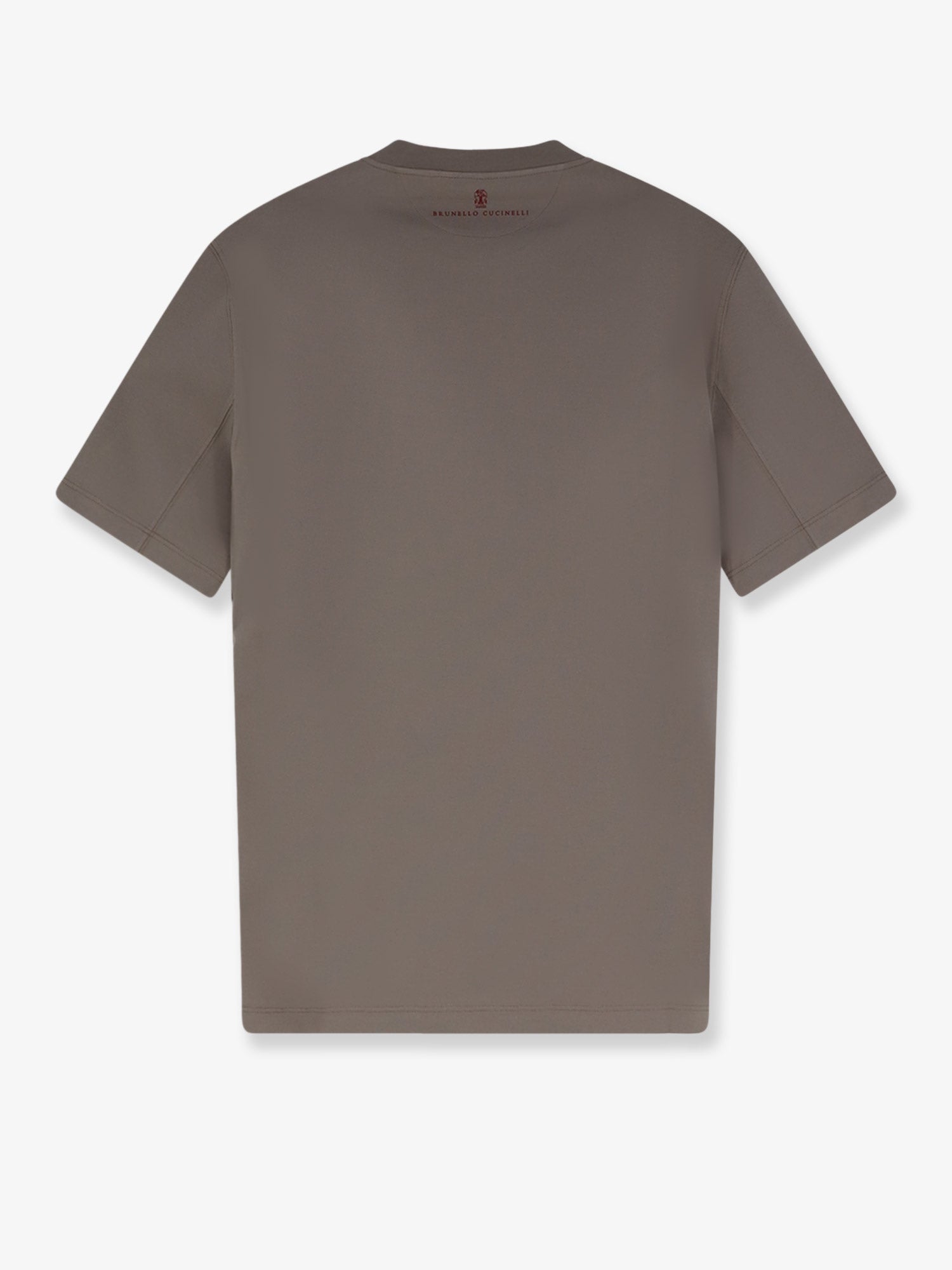Brunello Cucinelli Cotton T-shirt With Front Embroidery