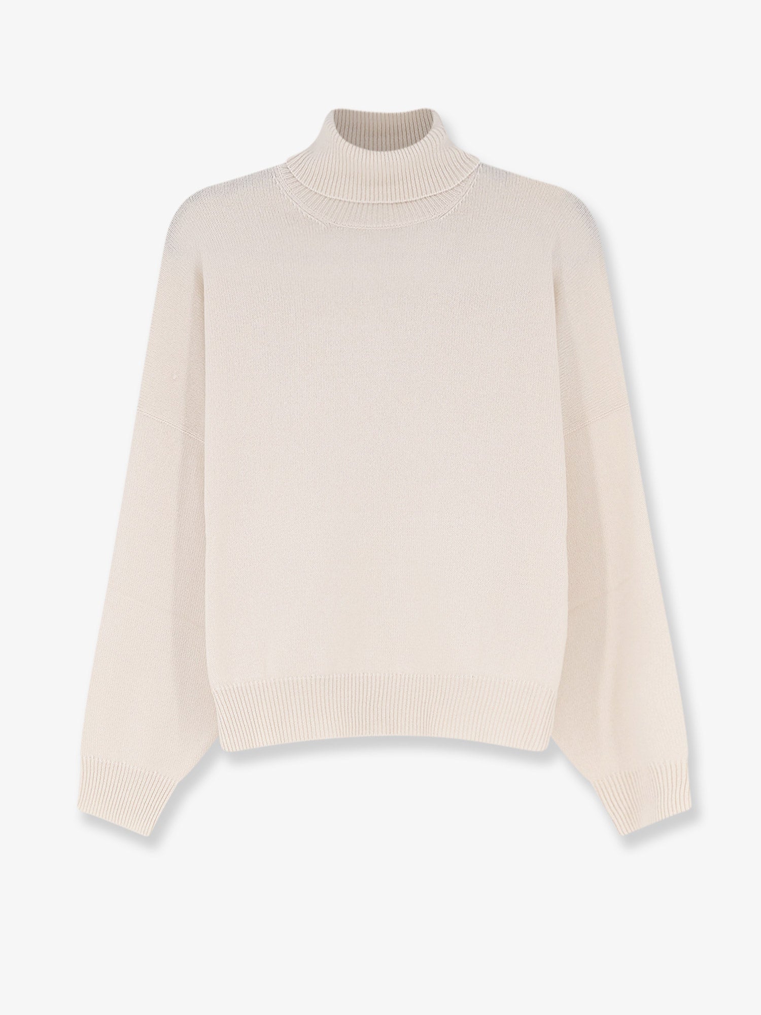 Brunello Cucinelli Cashmere Turtleneck With Monili Detail On The Back