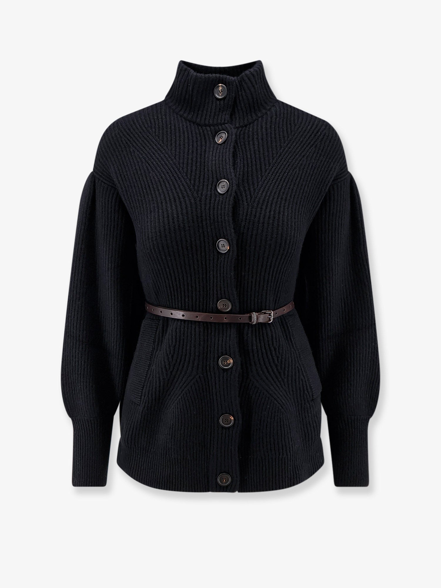 Brunello Cucinelli Wool, Cashmere And Silk Blend Cardigan