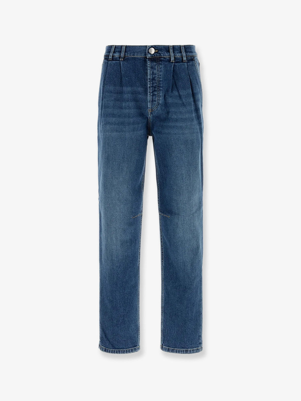 Brunello Cucinelli Iconic Fit Comfort Cotton Jeans