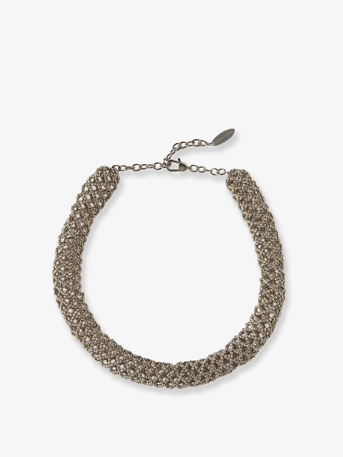 Brunello Cucinelli Collana In Argento Sterling 925