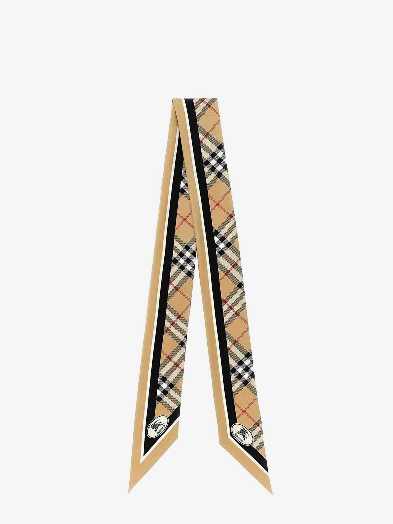 Burberry Medium Check Silk Bandeau