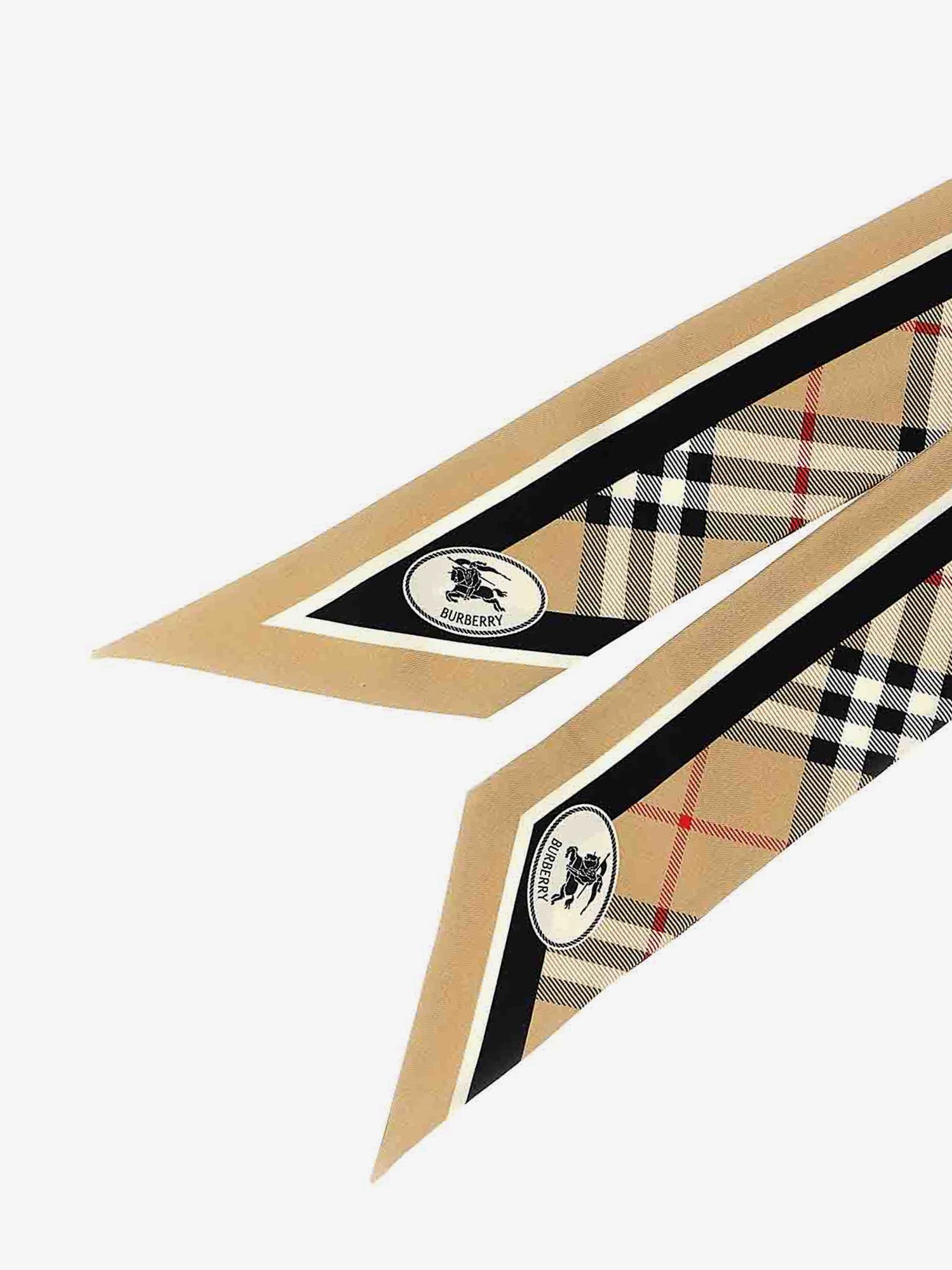 Burberry Medium Check Silk Bandeau