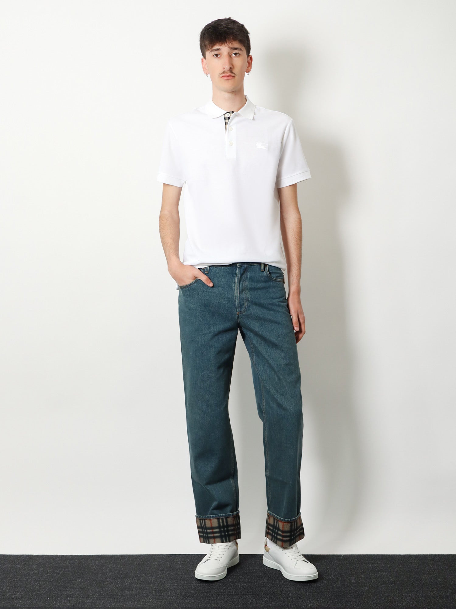 Burberry Organic Cotton Polo Shirt