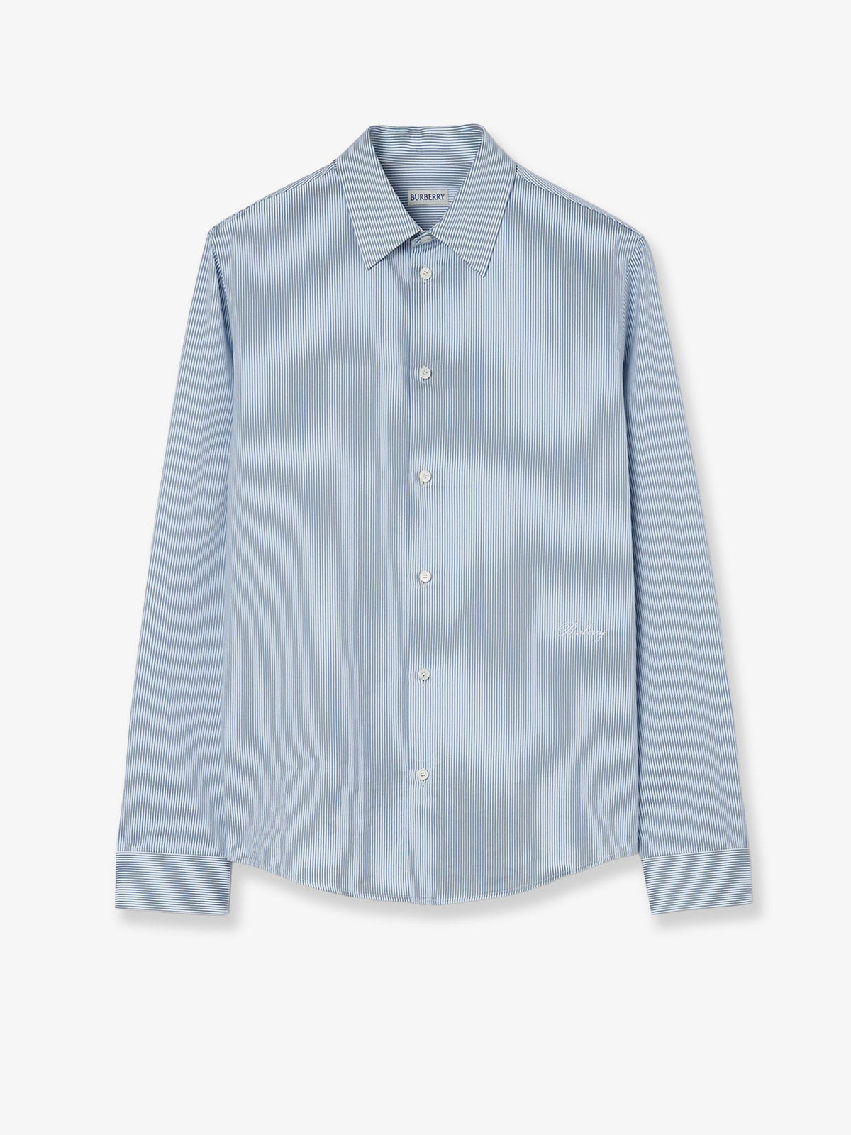 Burberry Striped Cotton Shirt