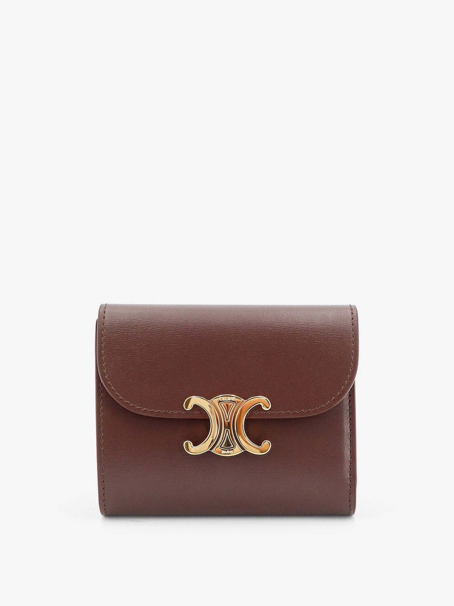 Celine Leather Small Flap Wallet