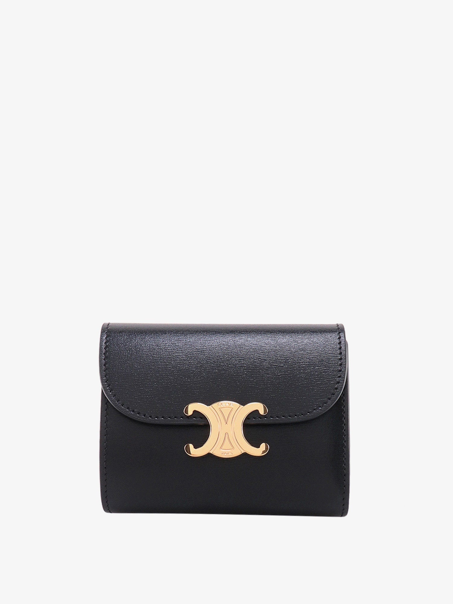 Celine Small Flap Leather Wallet