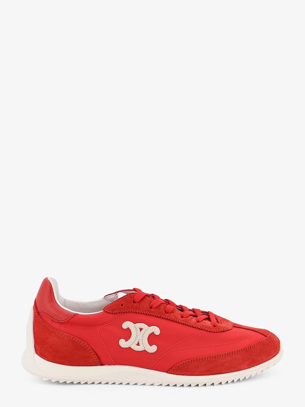 Celine Race Sneakers In Nylon And Suede