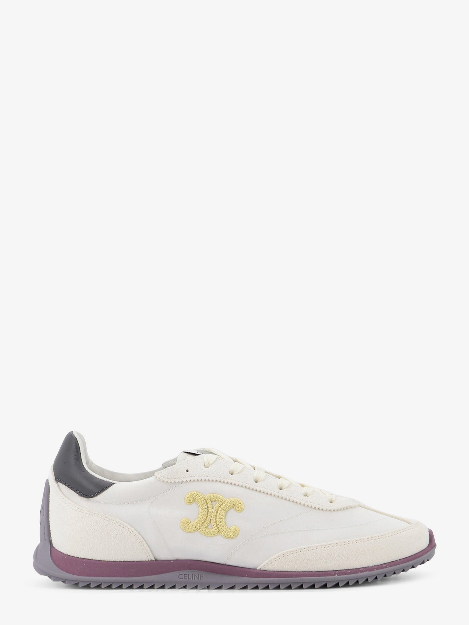 Celine Racer Nylon And Suede Sneakers