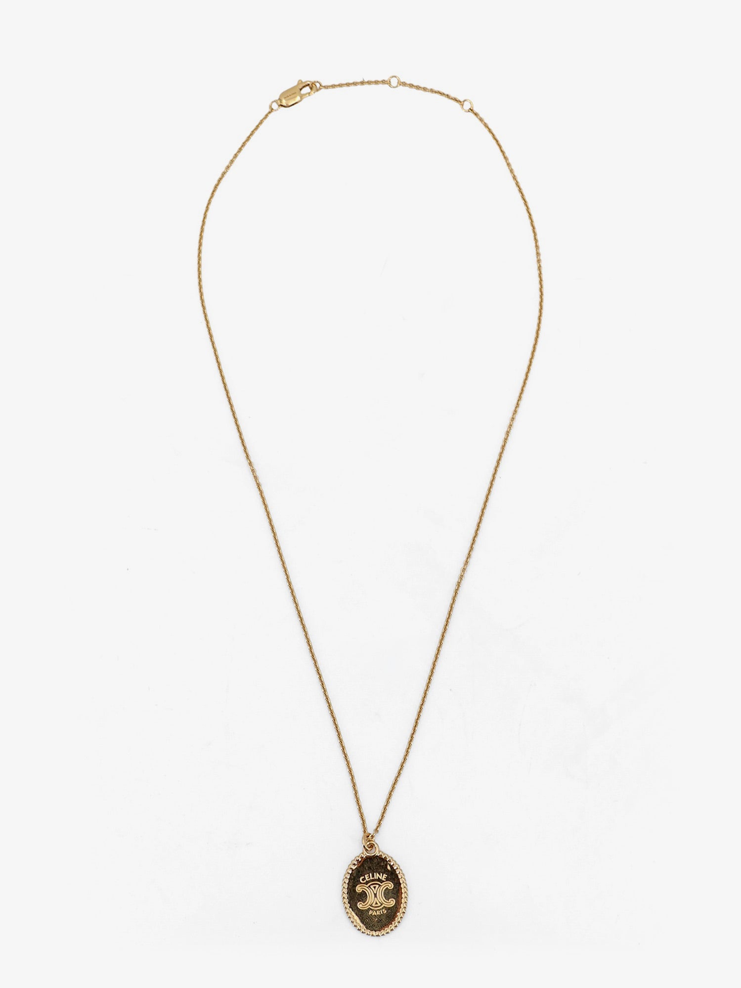 Celine Brass Necklace