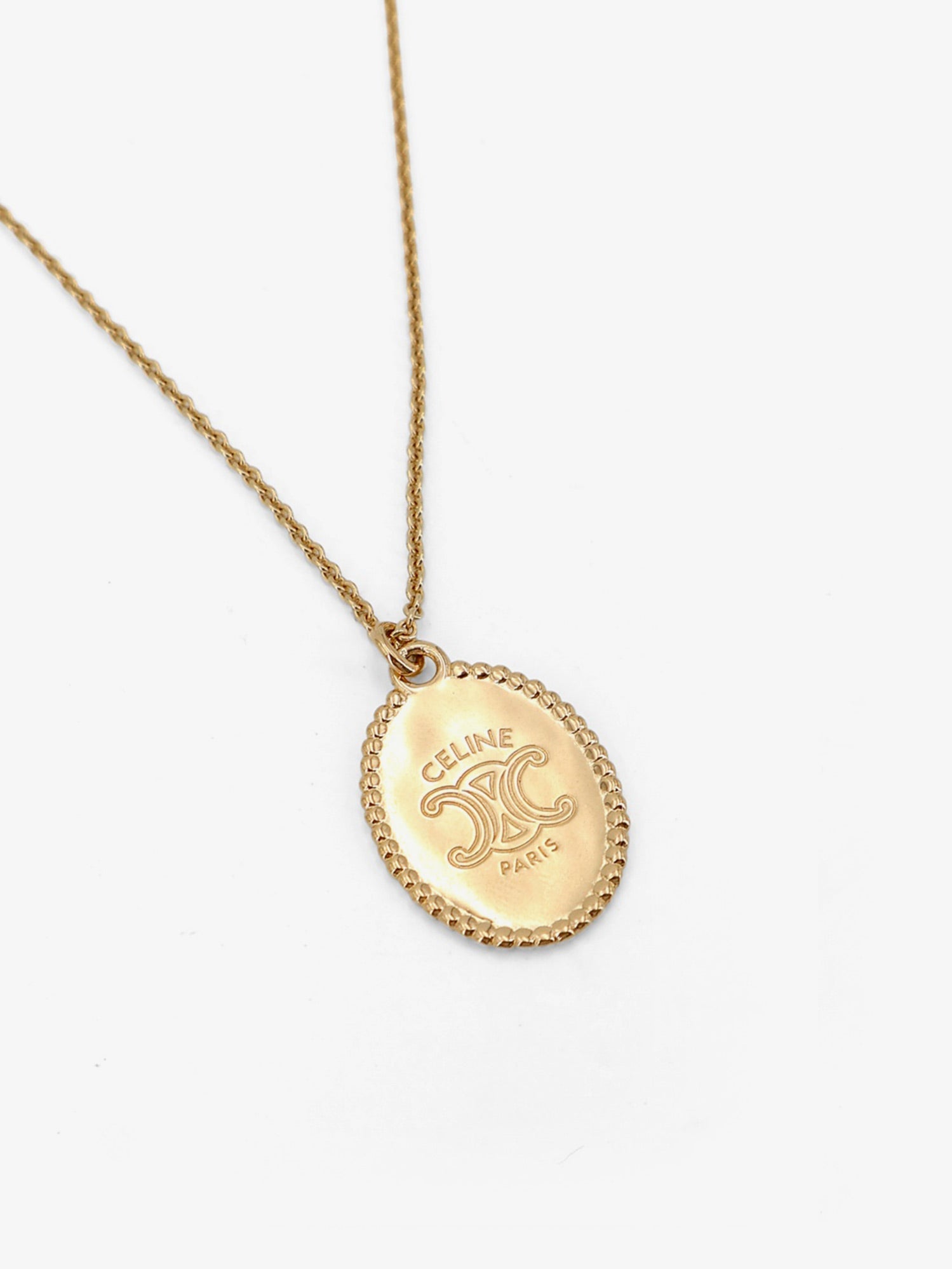 Celine Brass Necklace