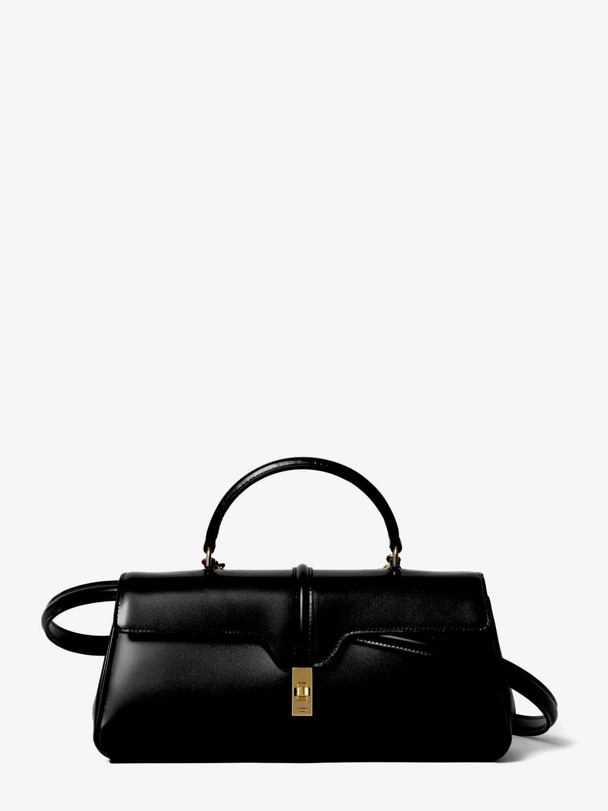 Celine 16 East-west Handbag In Satin Calfskin