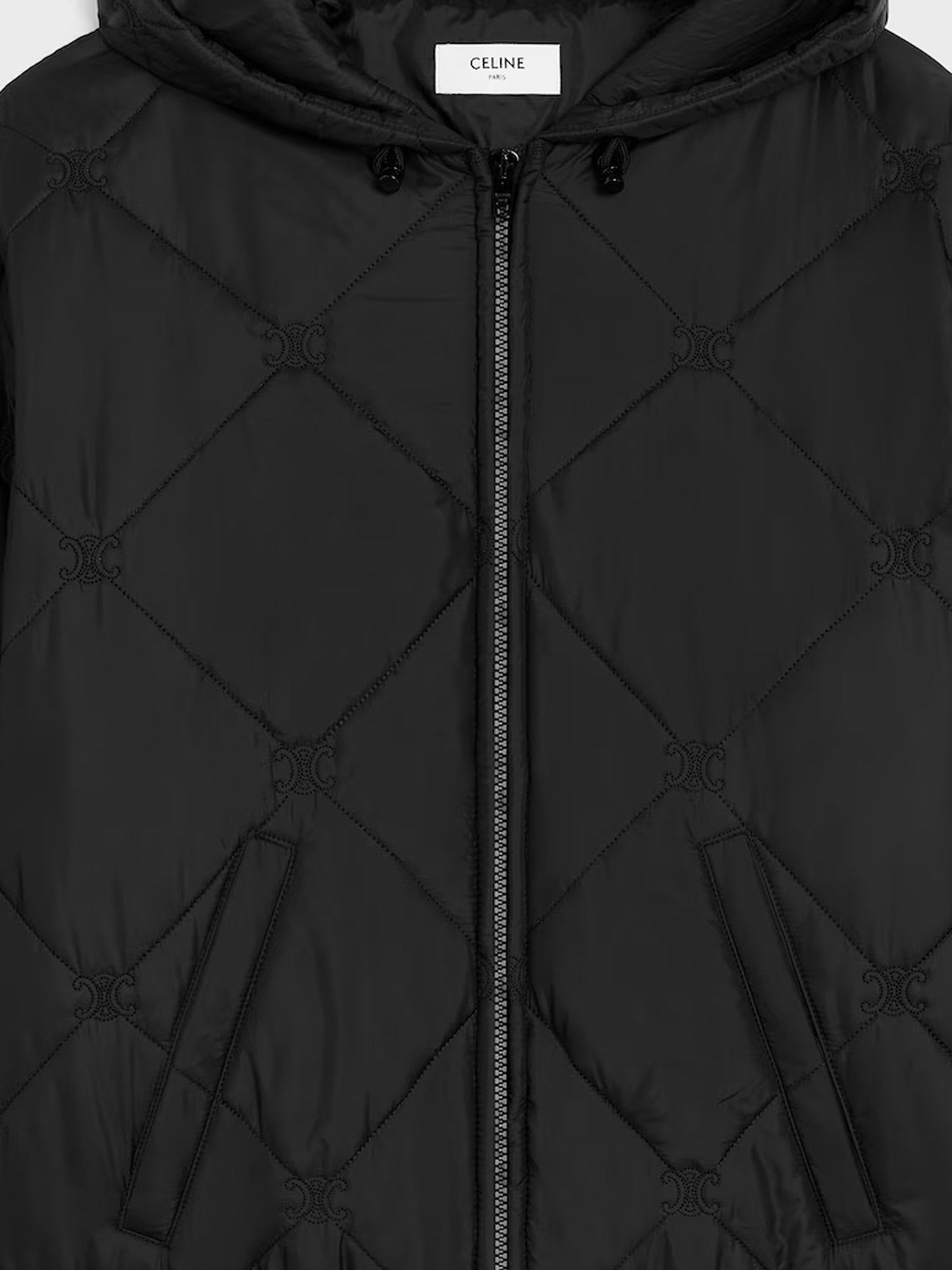 Celine Triomphe Quilted Jacket