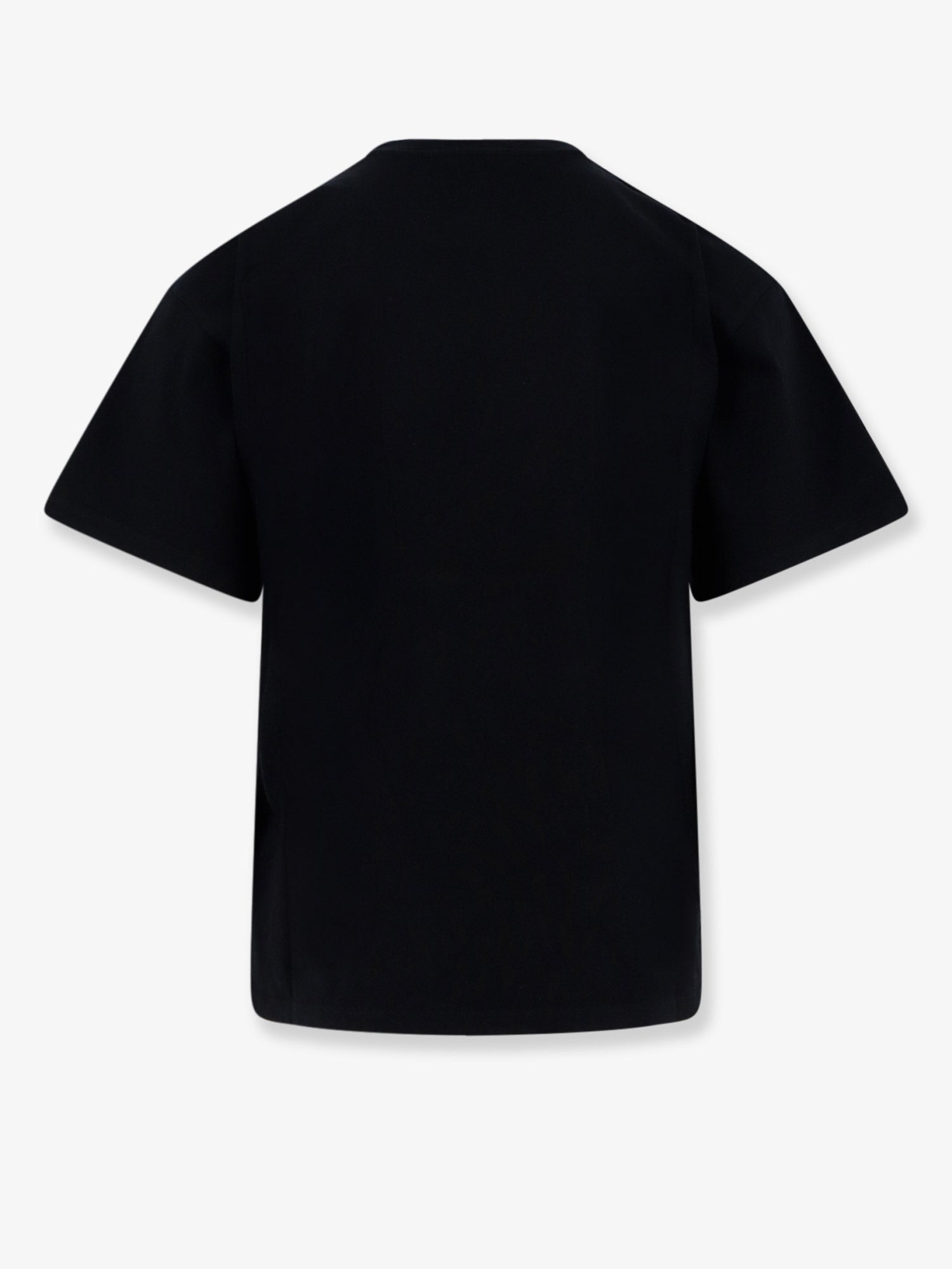 Celine Cotton T-shirt With Iconic Embroidery