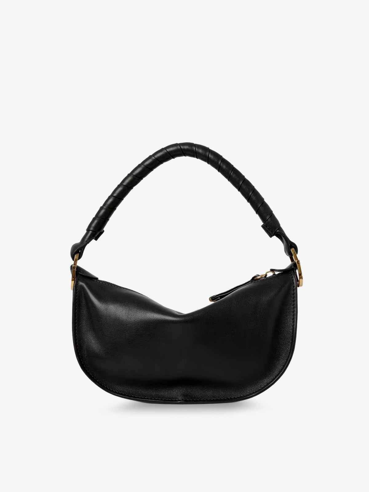 Chloé Marcie Mini Leather Crossbody Bag With Stitching Detail