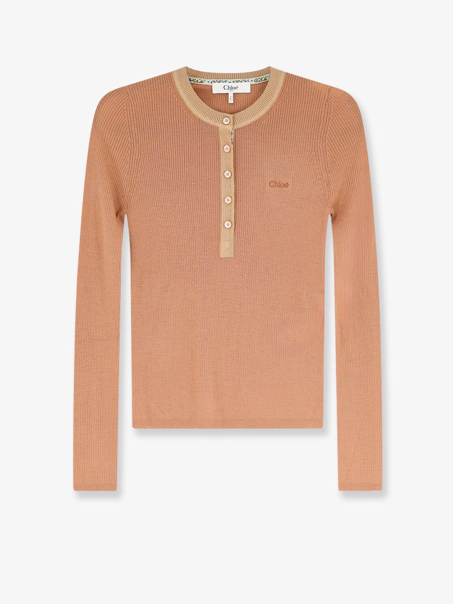 Chloé Ribbed Wool T-shirt
