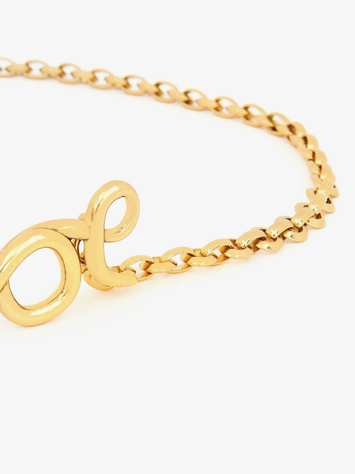 Chloé Chloé Iconic Brass Belt