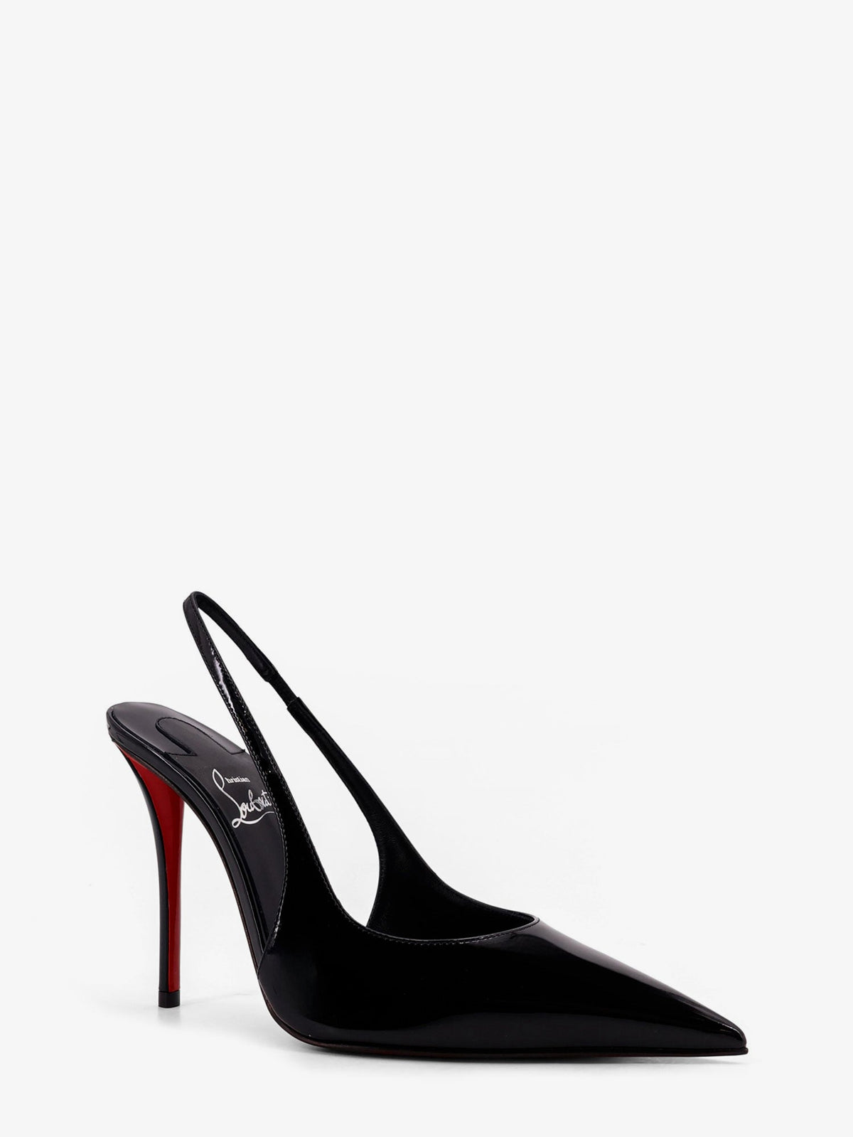 Christian Louboutin Miss Z Patent Leather Slingback Décolleté