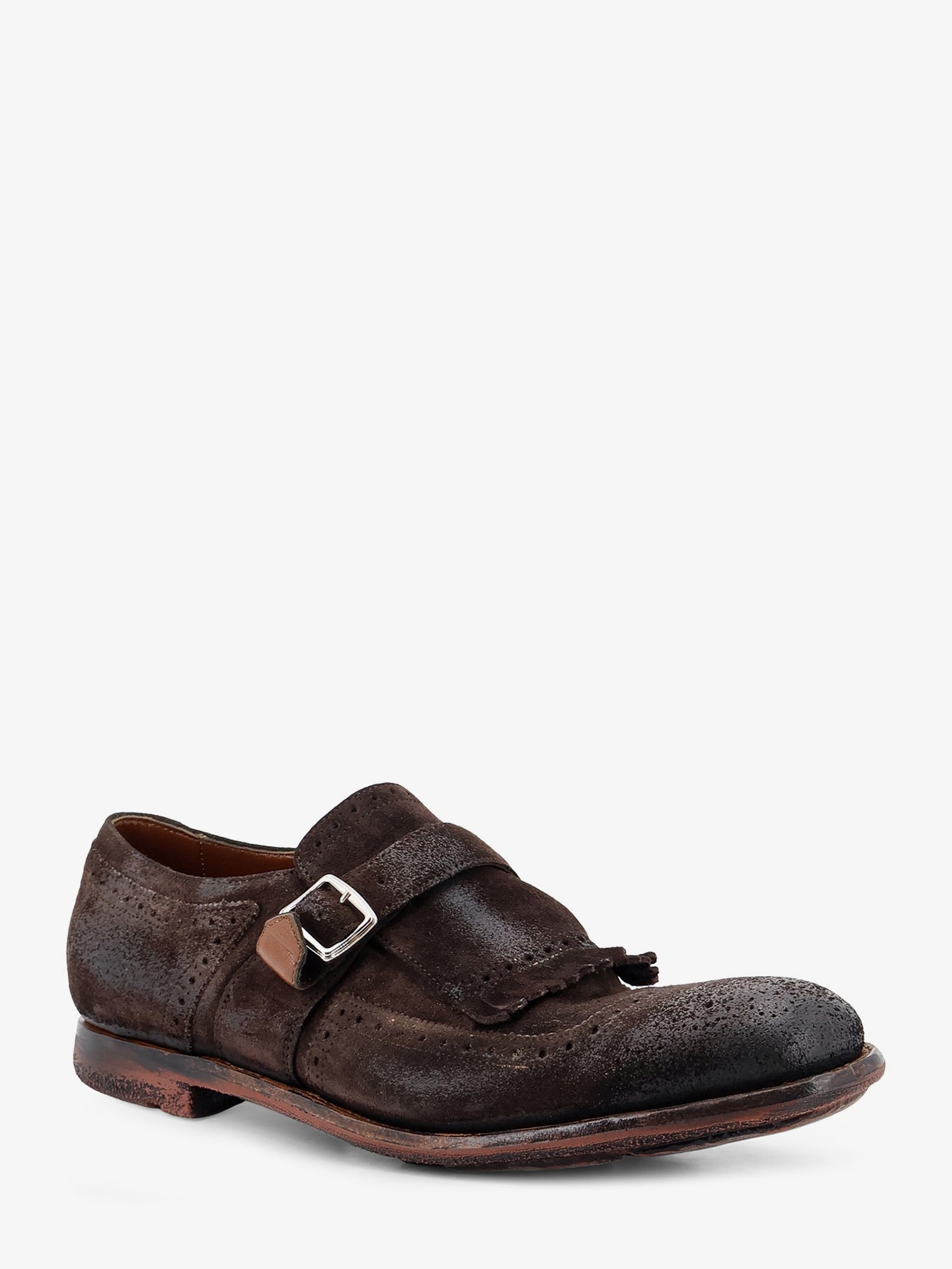 Church's Shanghai Loafers In Vintage-effect Suede