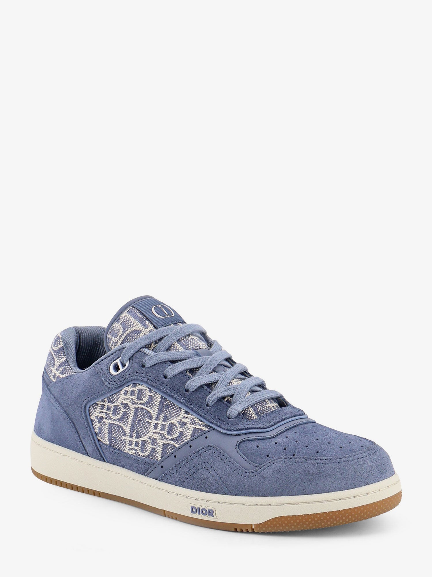 Dior B27 Uptown Dior Oblique Jacquard Fabric And Suede Sneakers