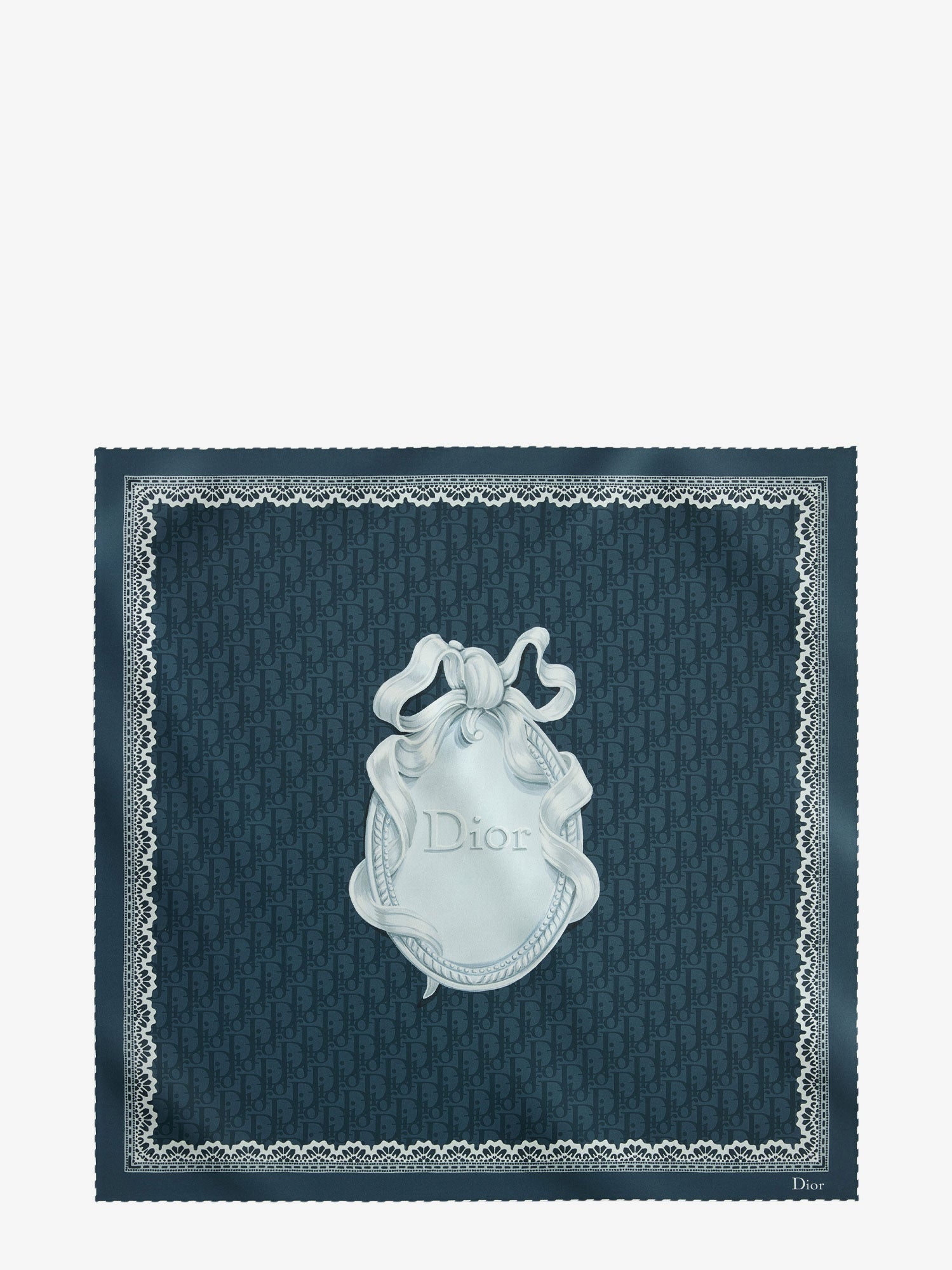 Dior Dior Médaillon 70 Squared Silk Foulard