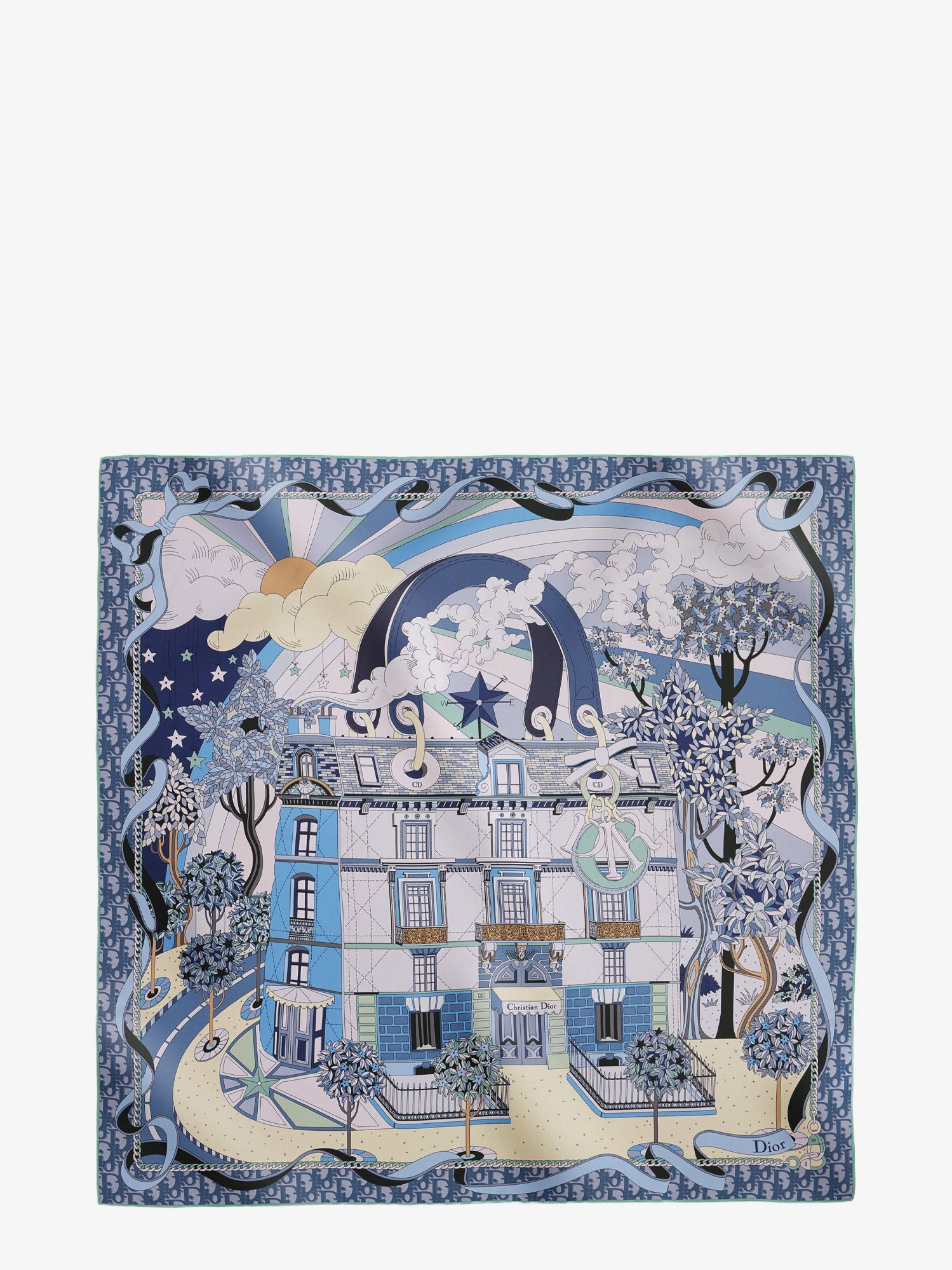 Dior Dior Avenue 90 Silk Foulard
