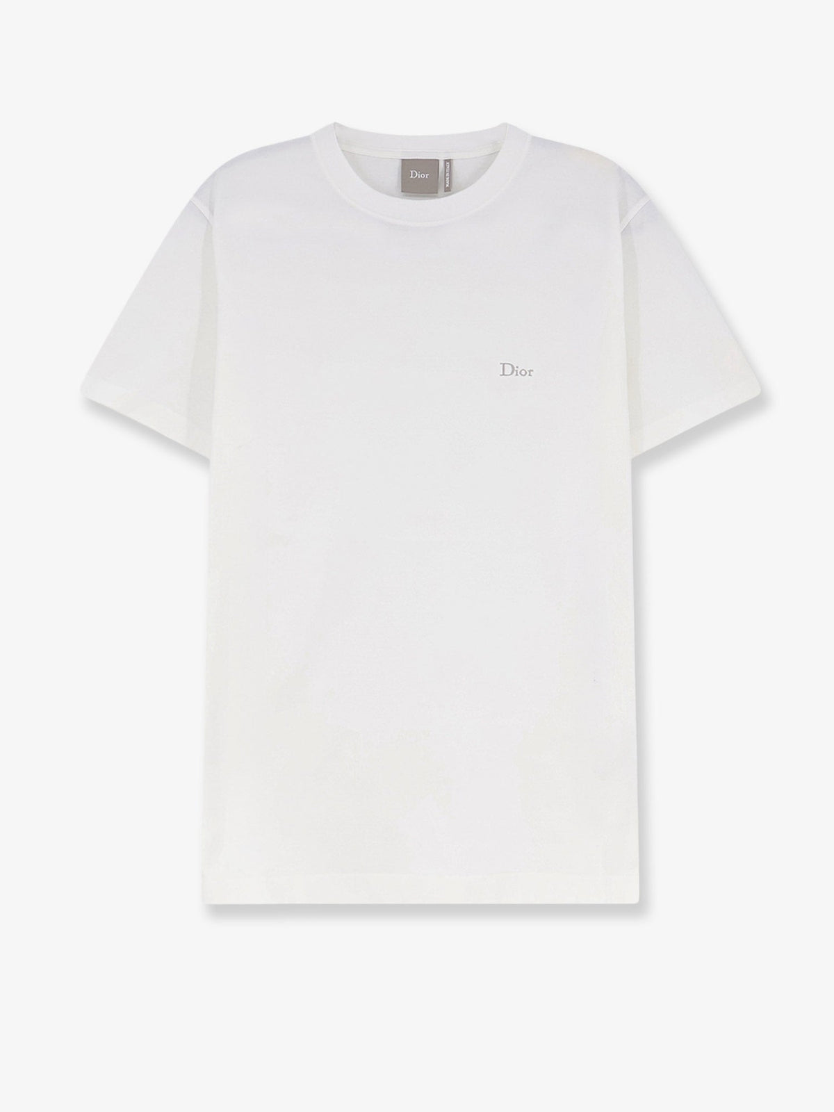 Dior Cotton T-shirt With Logo Embroidery