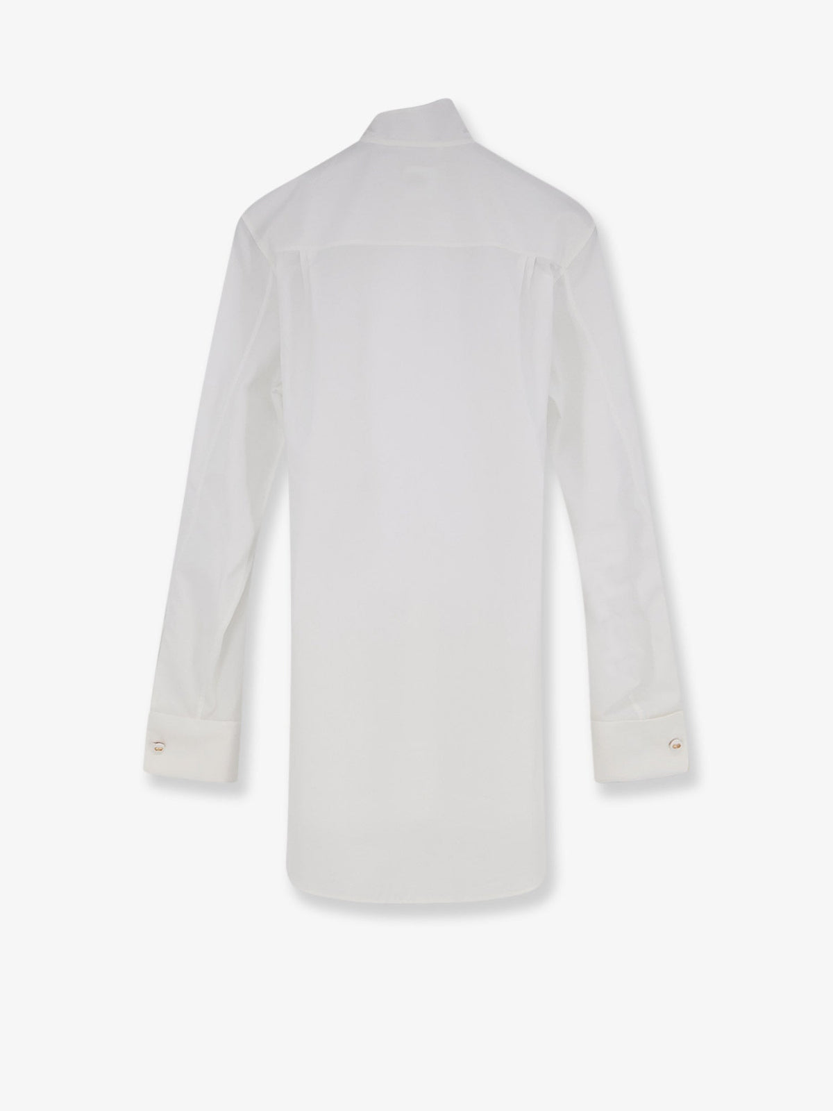 Dior Cotton Shirt With Metal Logo Detail