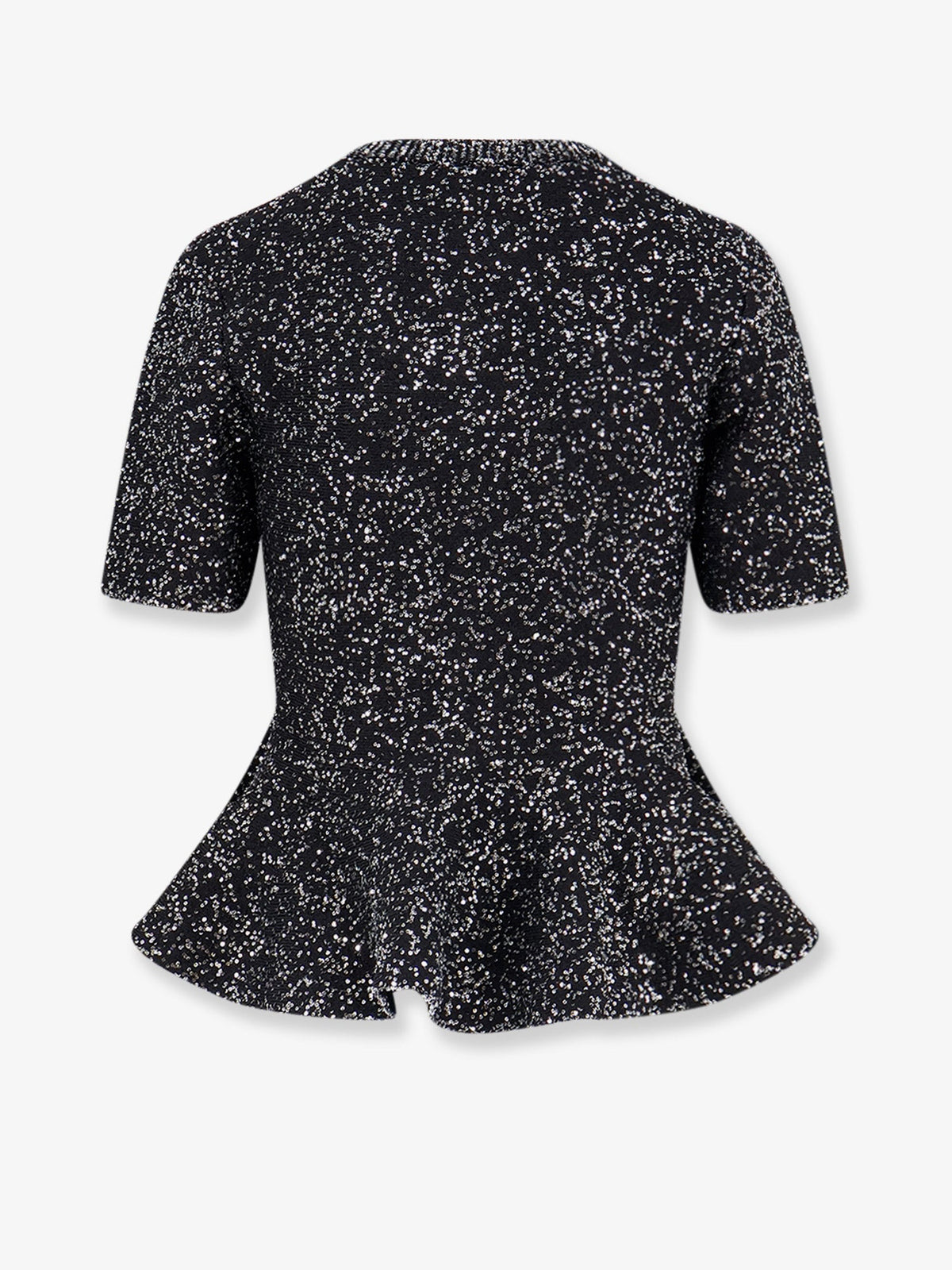 Dior Viscose Blend Cardigan With All-over Sequin Motif