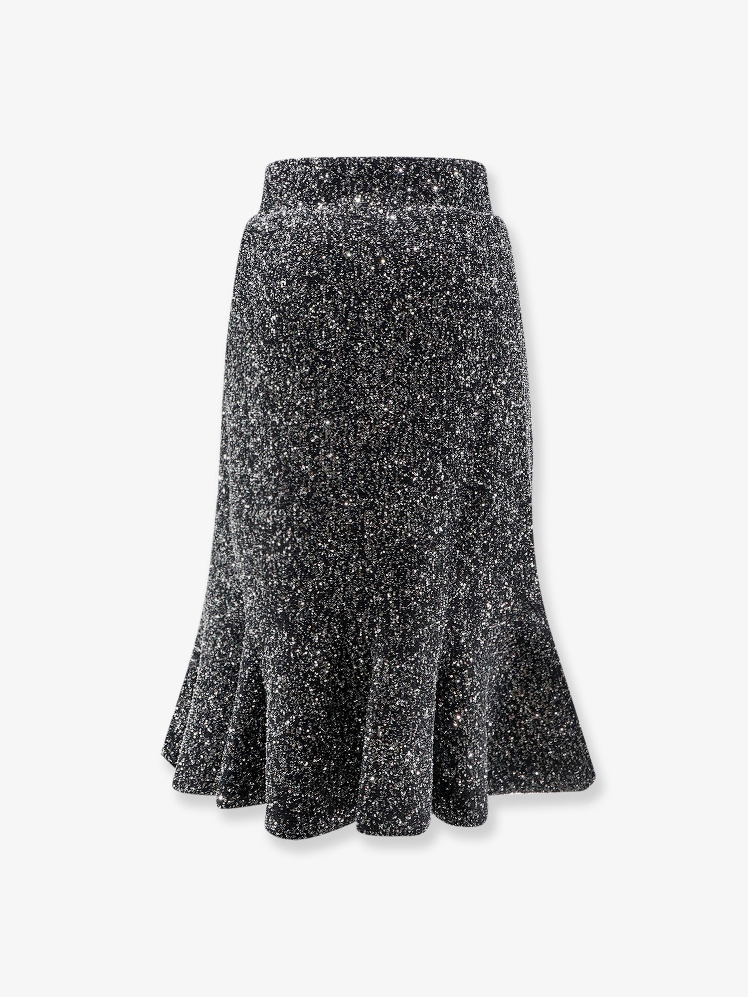 Dior Skirt With Godets And All-over Sequin Motif