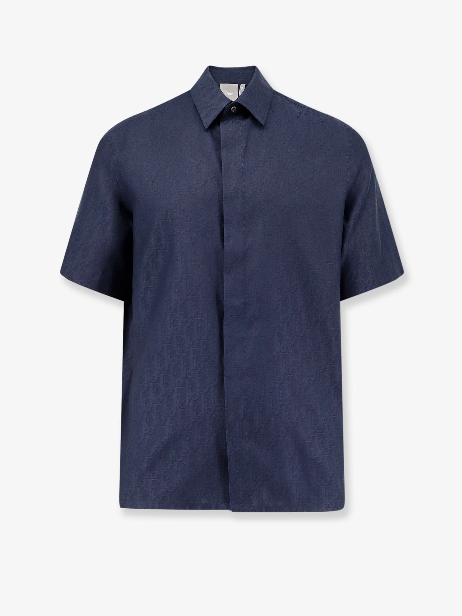 Dior Dior Oblique Cotton And Silk Shirt
