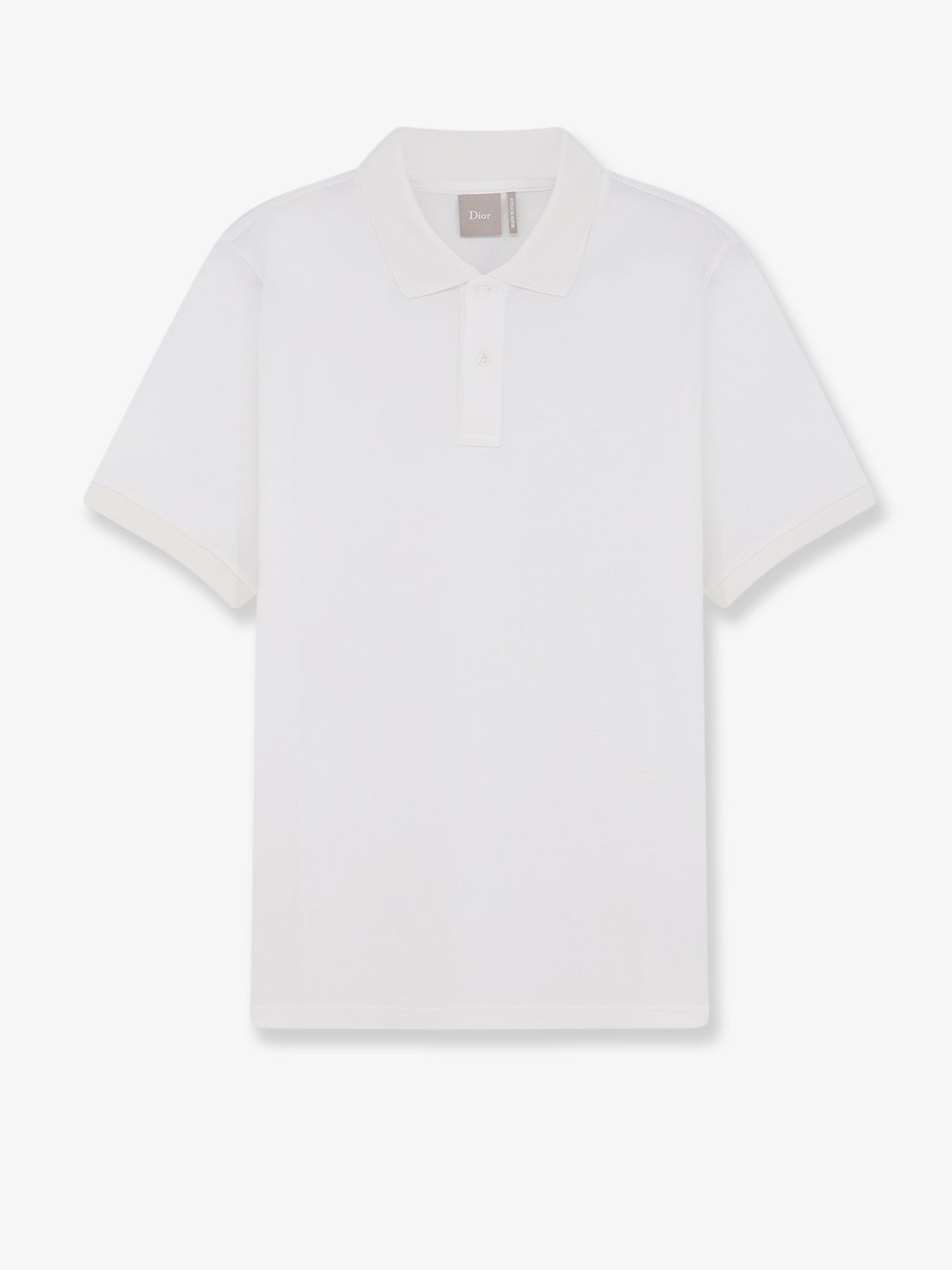 Dior Cotton And Silk Polo Shirt