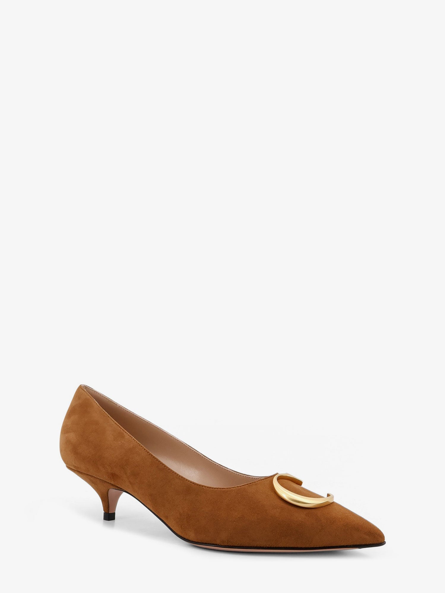 Dior Dior Initials Suede Pumps With Metal Cd Initials